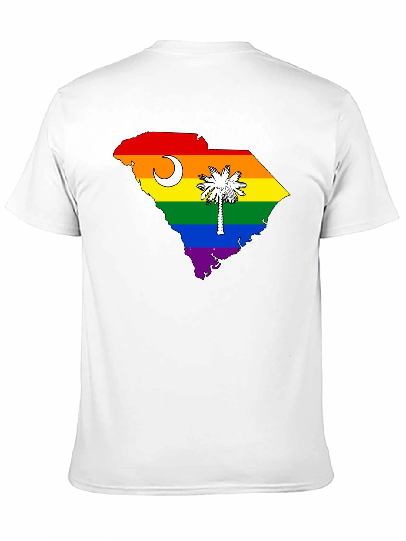 South Carolina Rainbow Pride T-Shirt