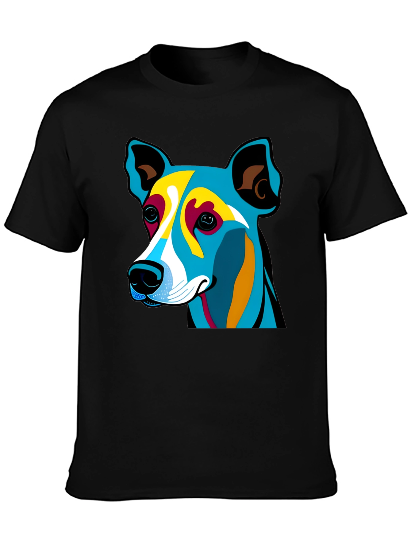 Modern Dog Graphic T-Shirt