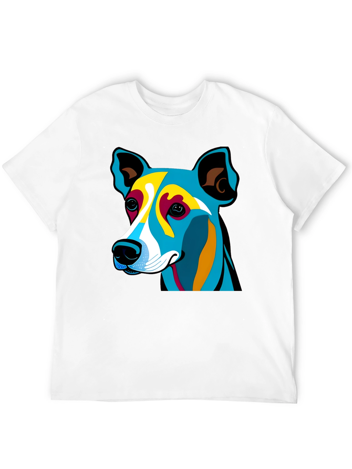 Modern Dog Graphic T-Shirt