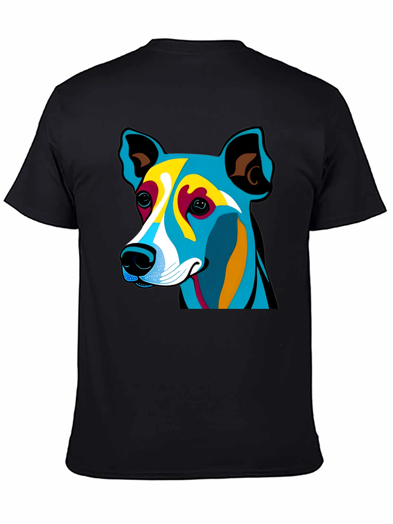 Modern Dog Graphic T-Shirt