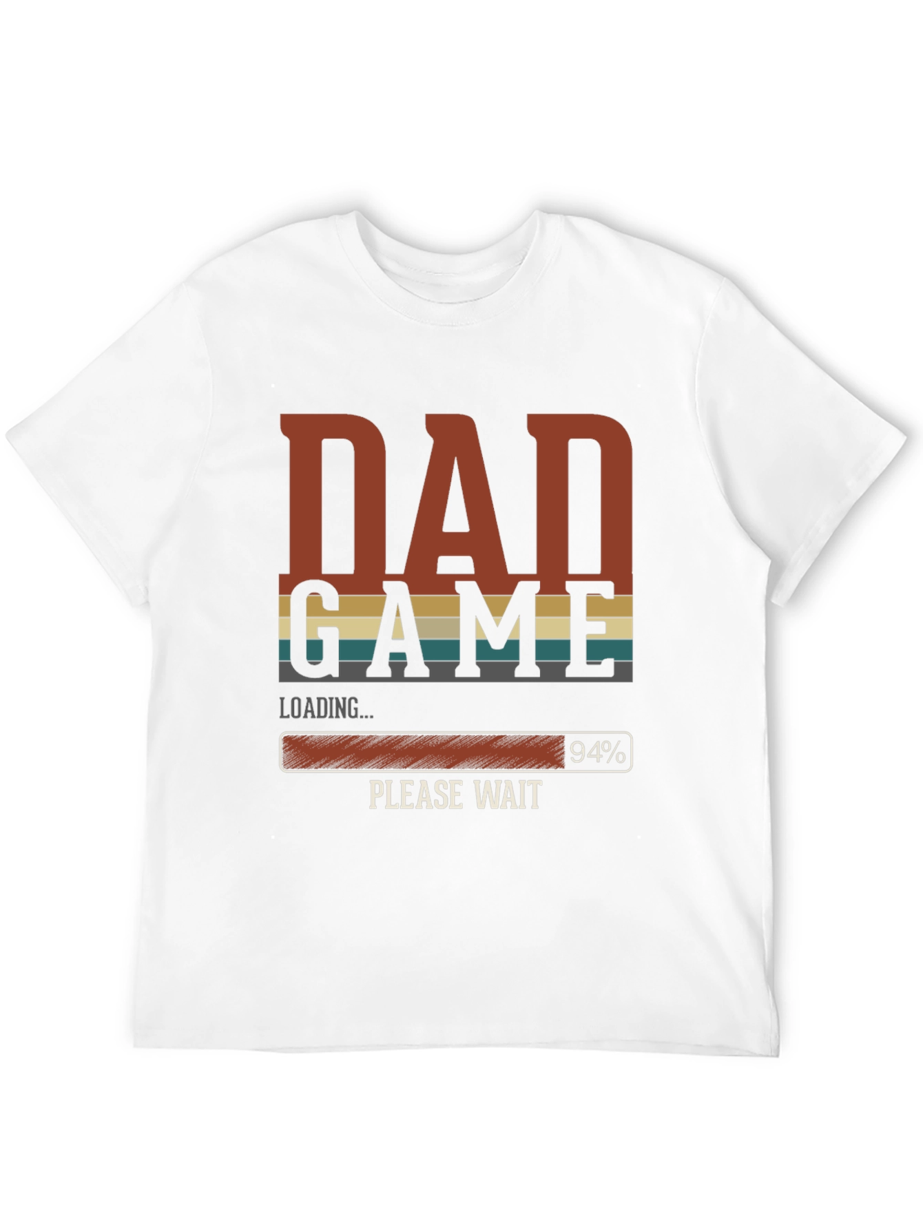 Dad Game Loading T-Shirt - Gamer Dad Tee