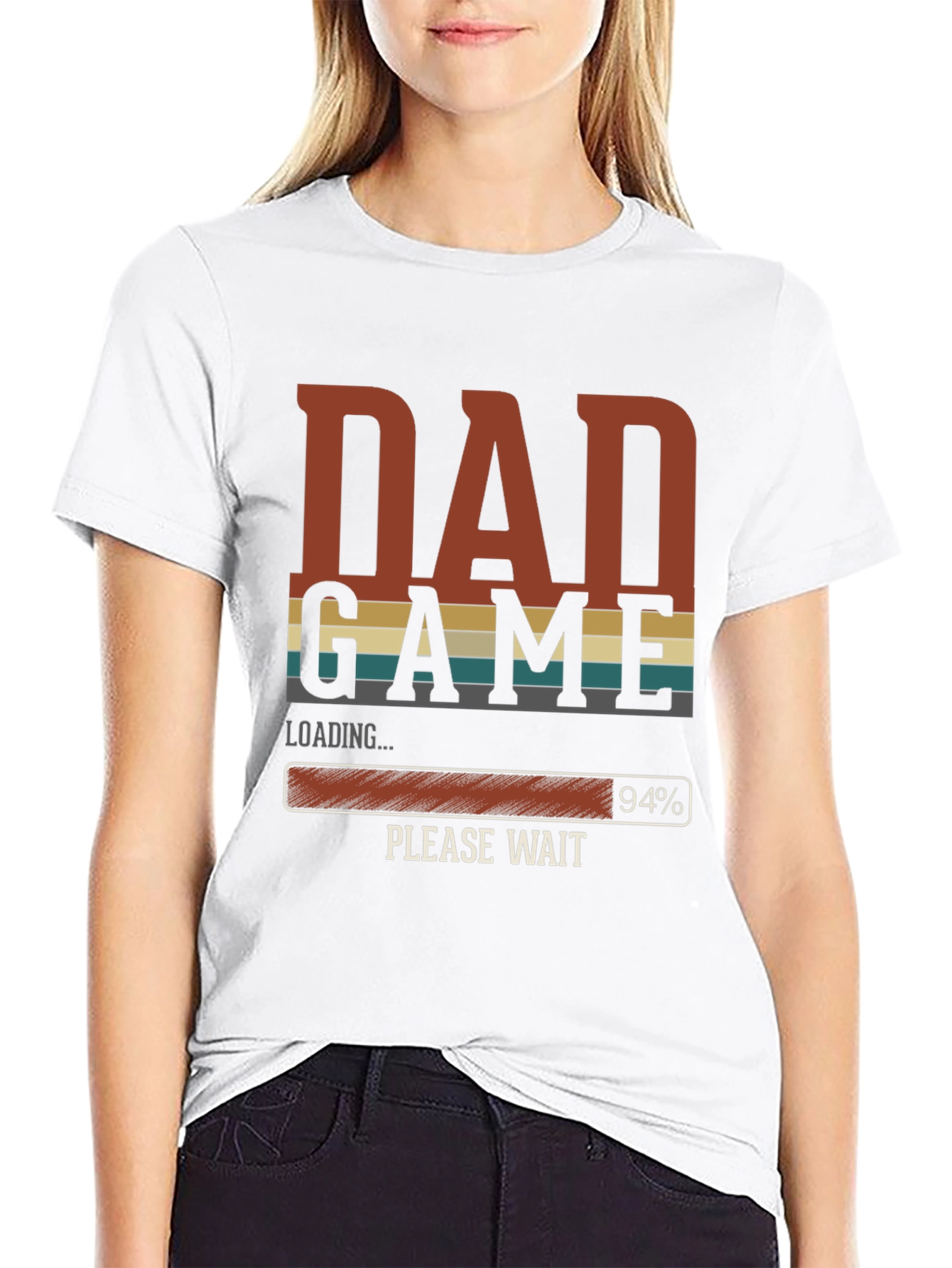 Dad Game Loading T-Shirt - Gamer Dad Tee
