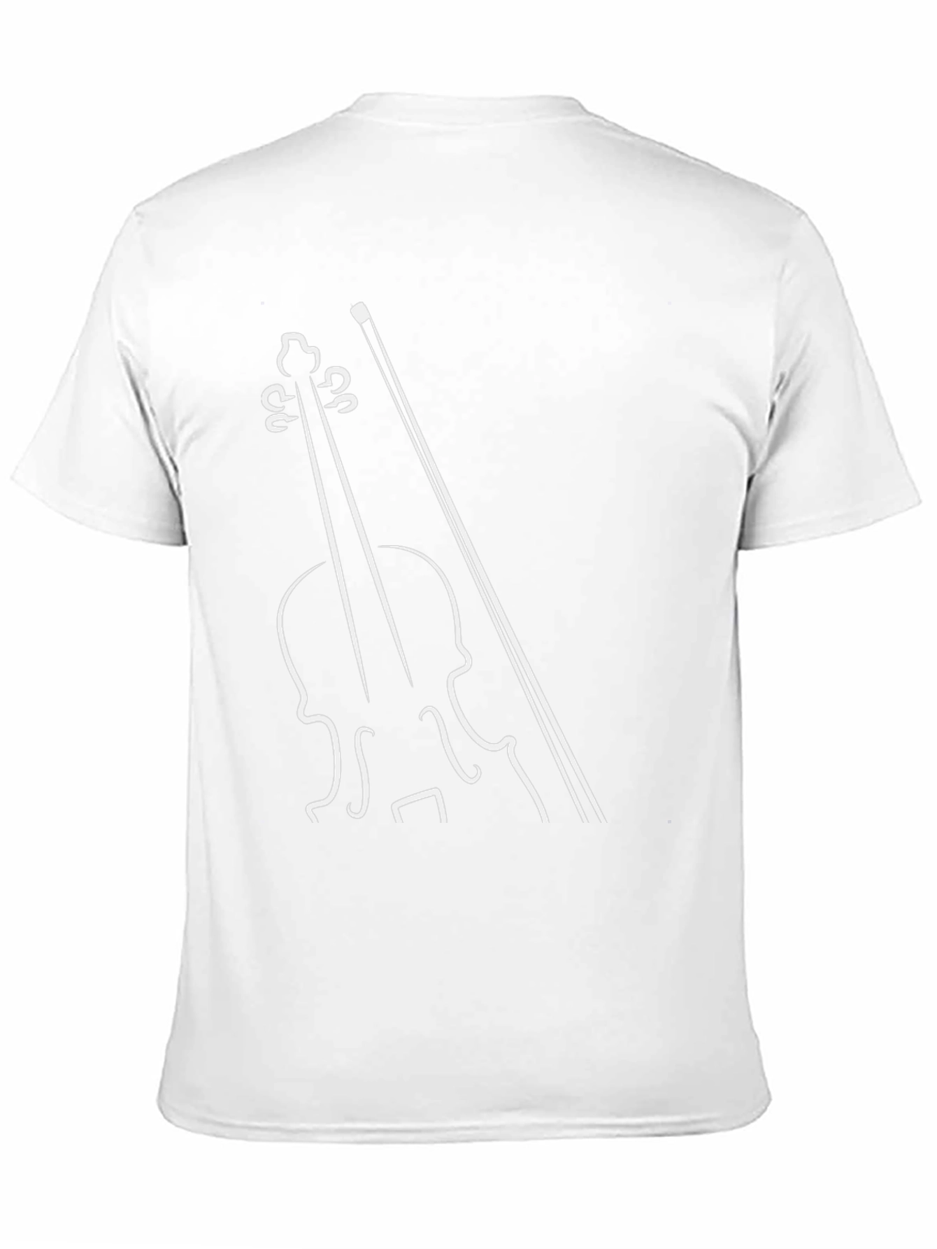Musical T-Shirt - Violin Graphic Tee