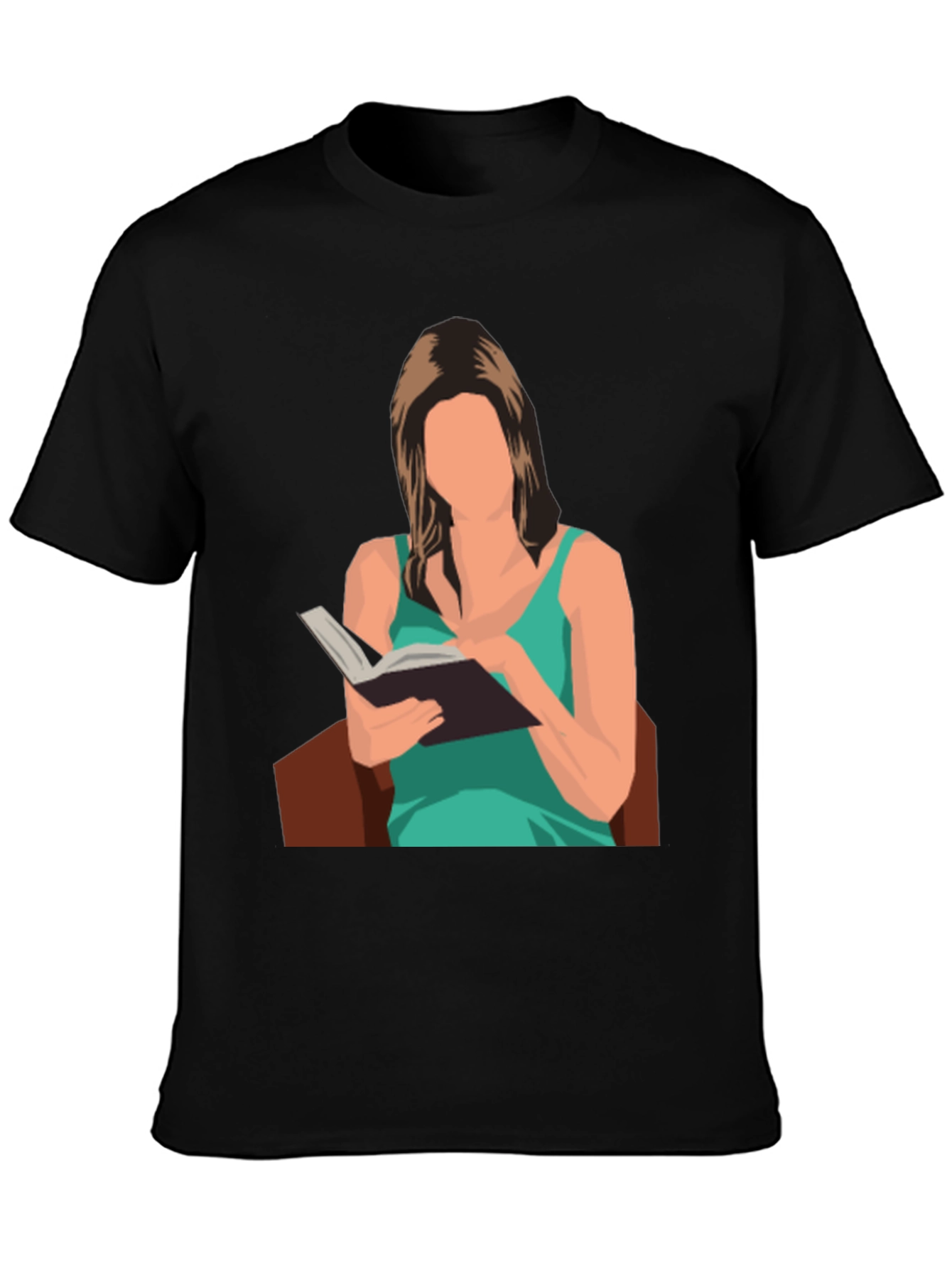 Reading Woman Graphic T-Shirt