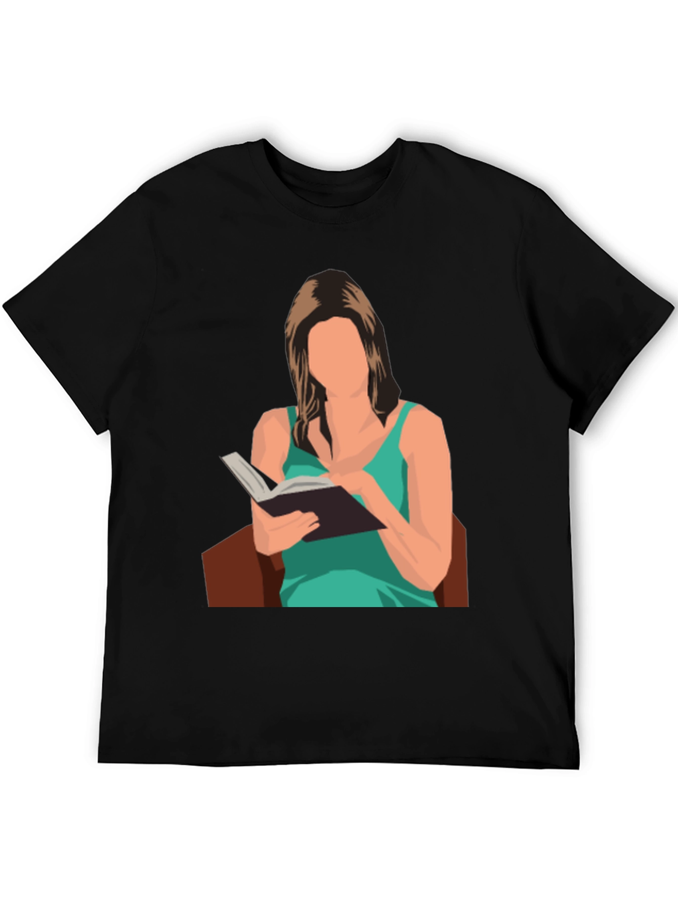 Reading Woman Graphic T-Shirt