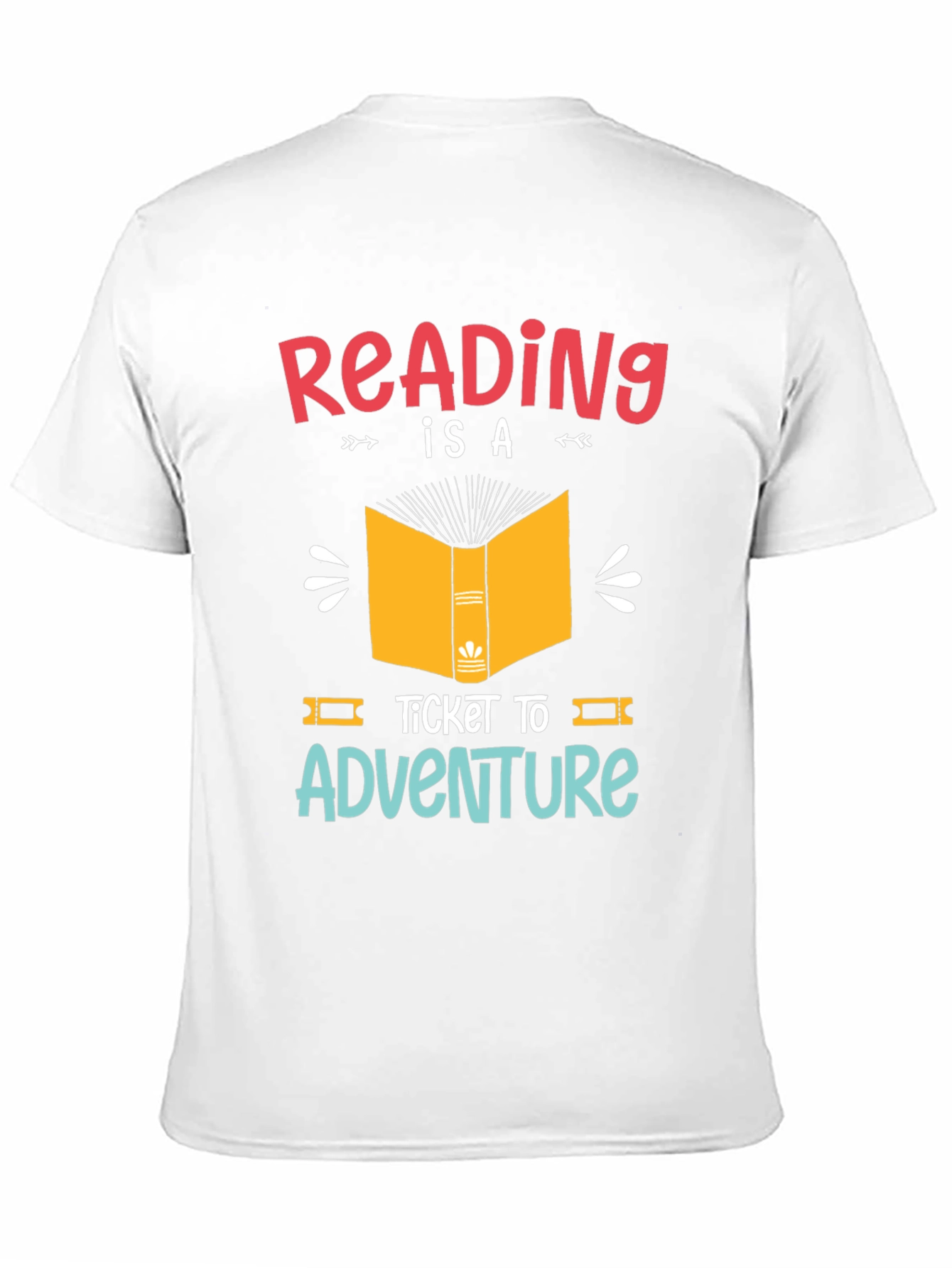 Reading is a Ticket to Adventure Graphic T-Shirt