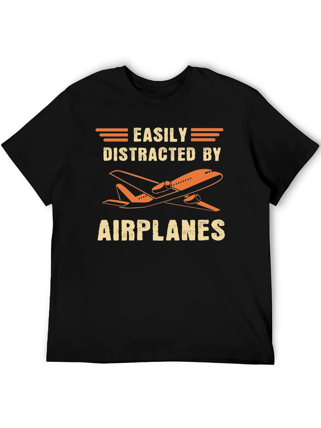 Easily Distracted by Airplanes Graphic Tee