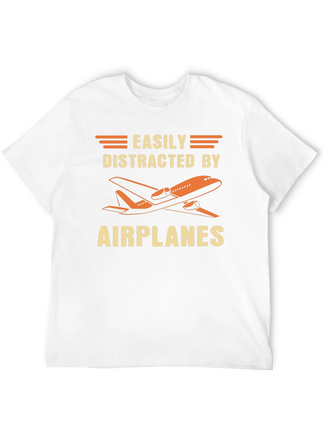 Easily Distracted by Airplanes Graphic Tee