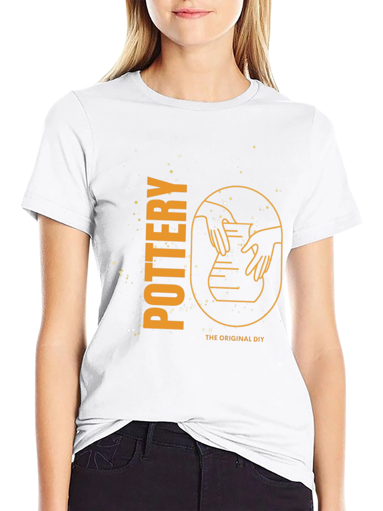 Pottery DIY Graphic Tee - Stylish Handcrafted Design
