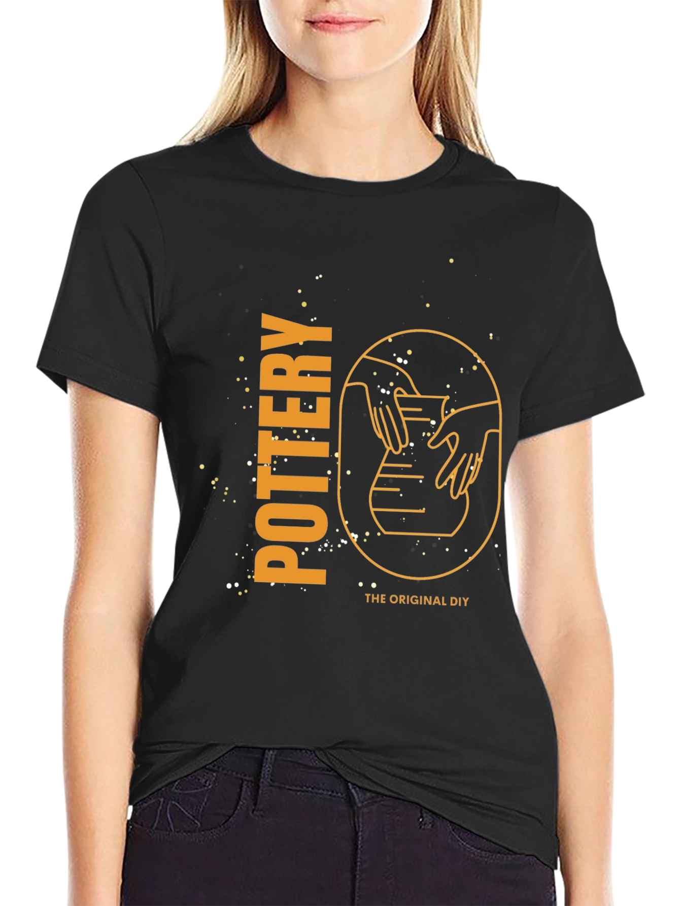 Pottery DIY Graphic Tee - Stylish Handcrafted Design