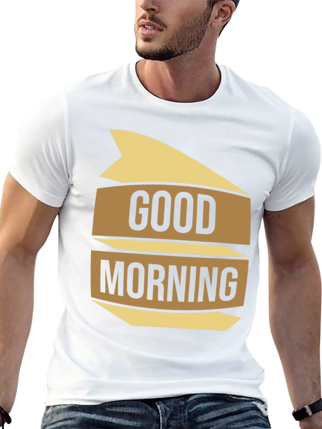 Good Morning Graphic T-Shirt - Casual Style