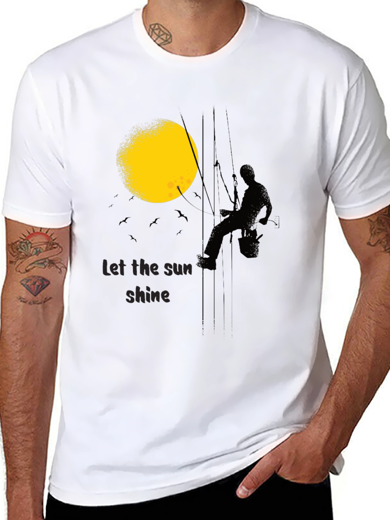 Let The Sun Shine Graphic Tee