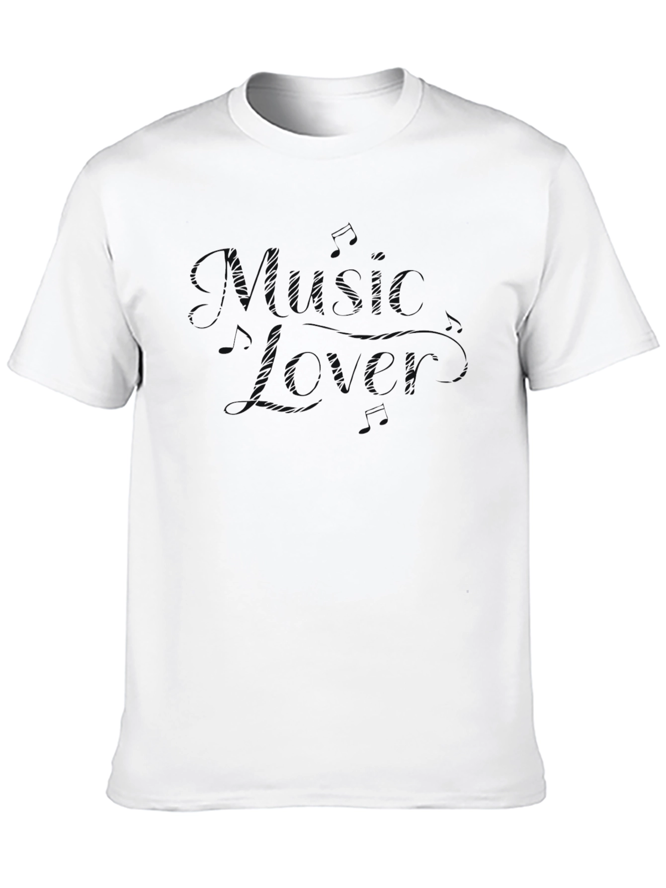 Music Lover Black T-Shirt