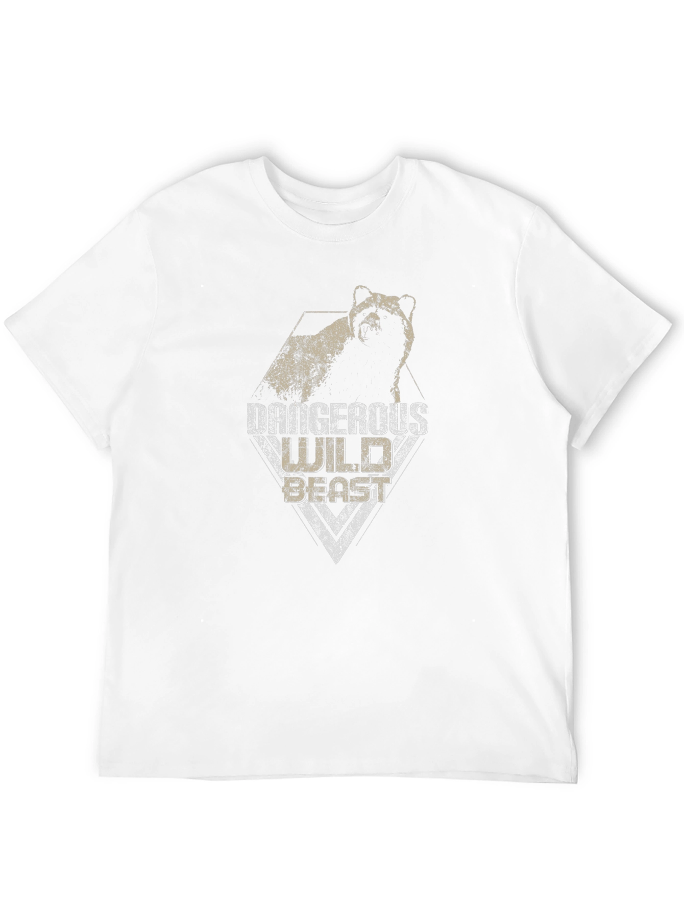Dangerous Wild Beast Graphic Tee - Black