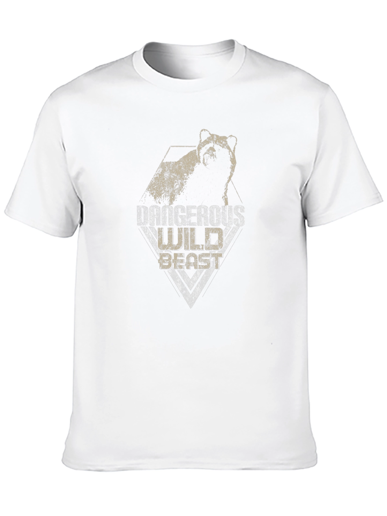 Dangerous Wild Beast Graphic Tee - Black