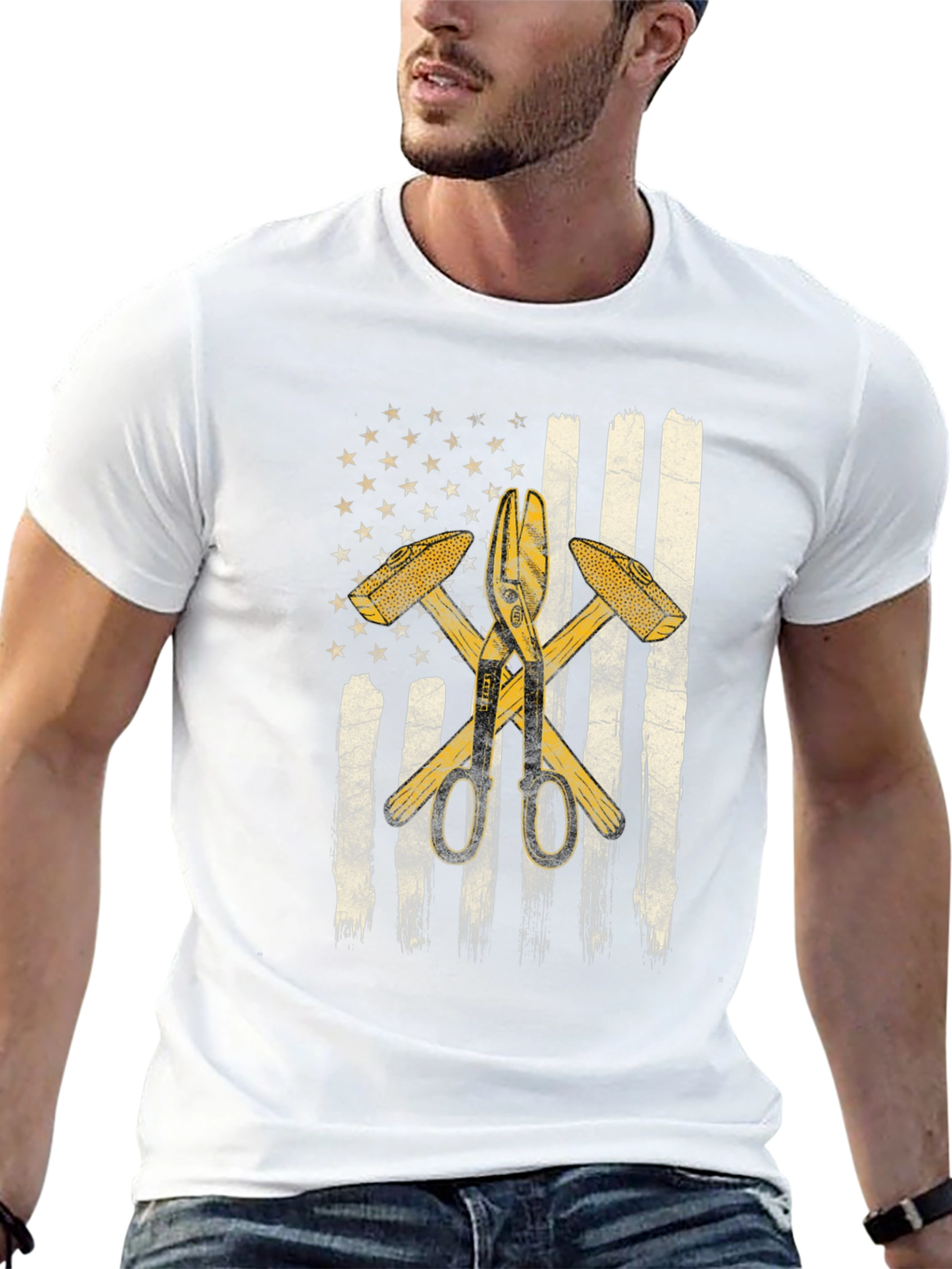 American Flag Blacksmith T-Shirt