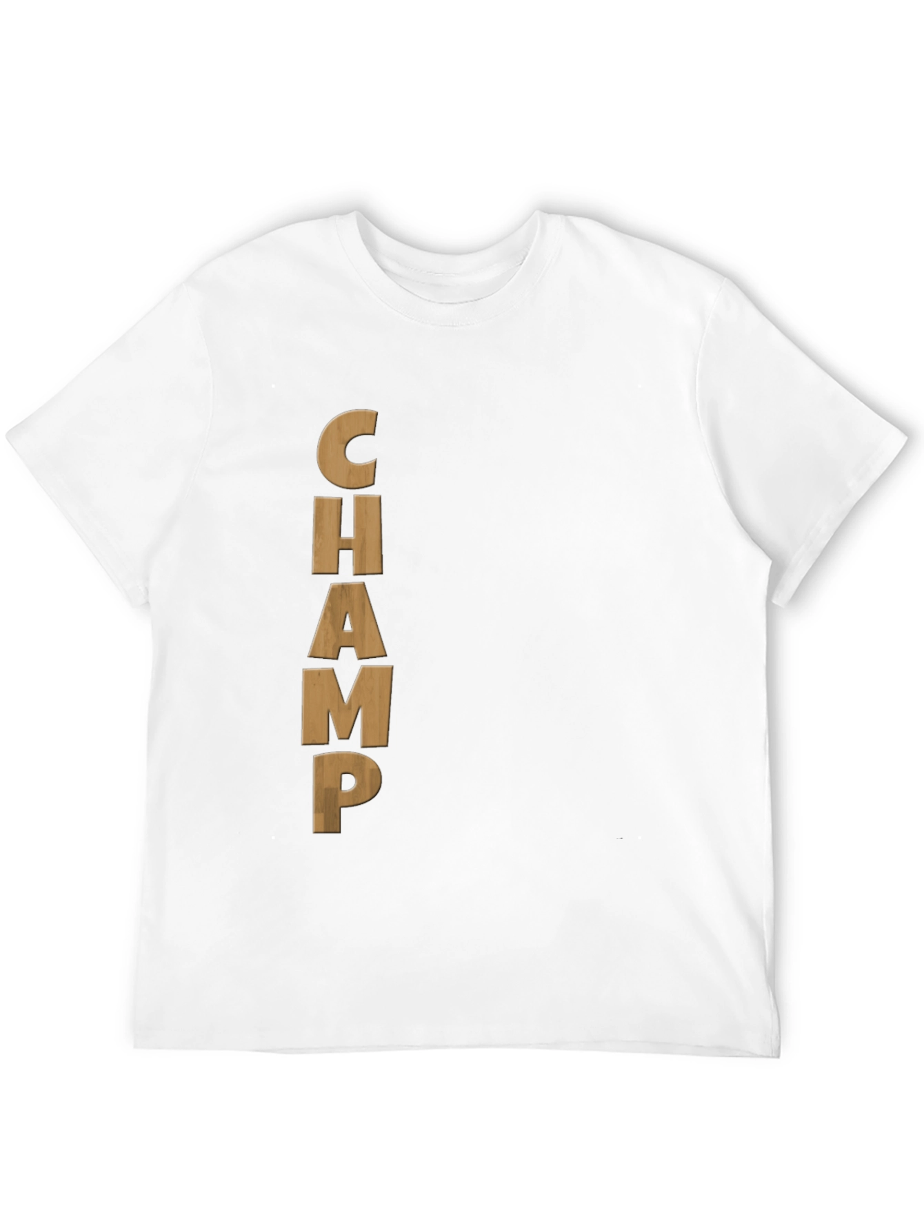 Black CHAMP Graphic Tee - Mens Casual T-Shirt
