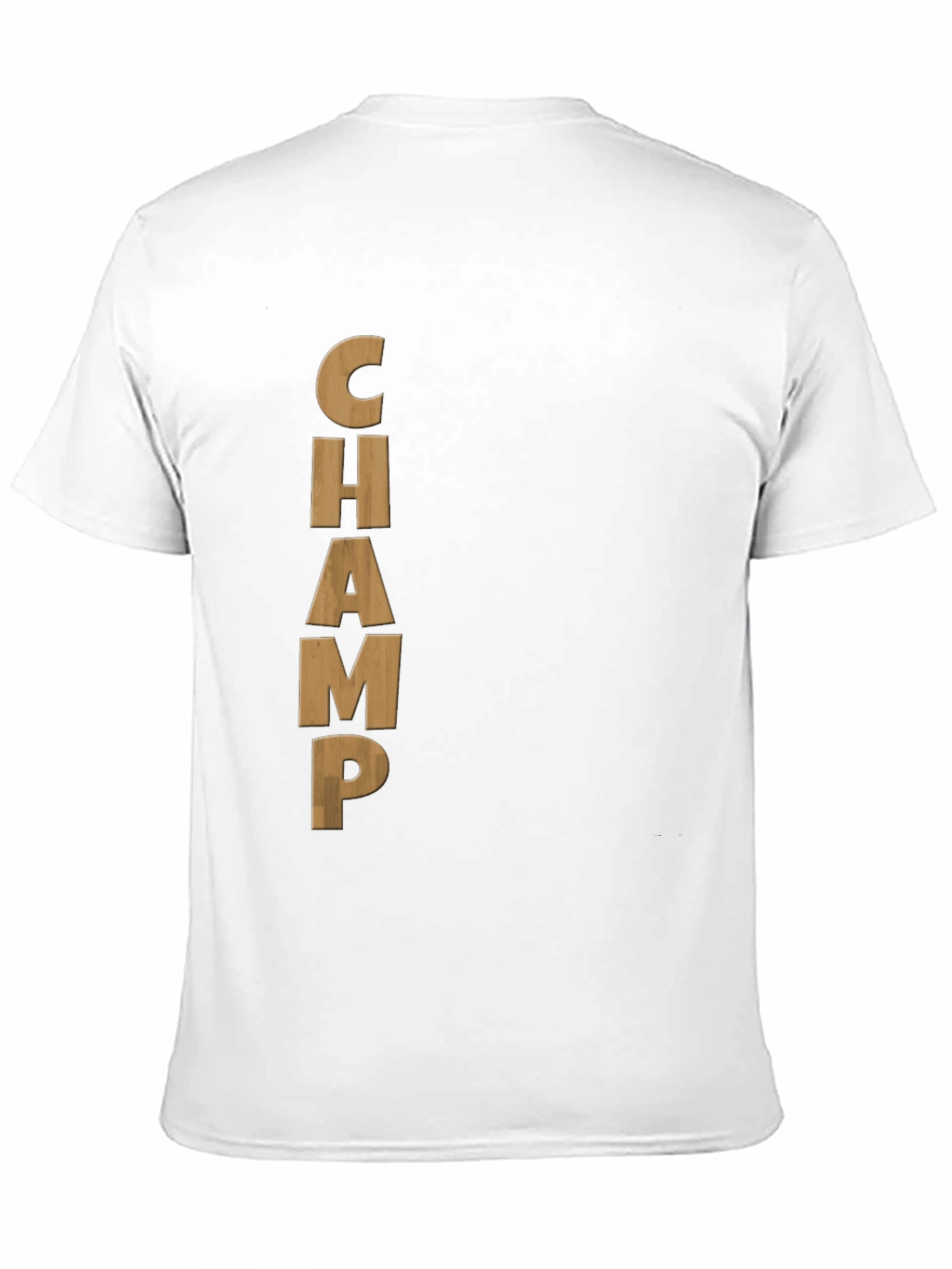Black CHAMP Graphic Tee - Mens Casual T-Shirt