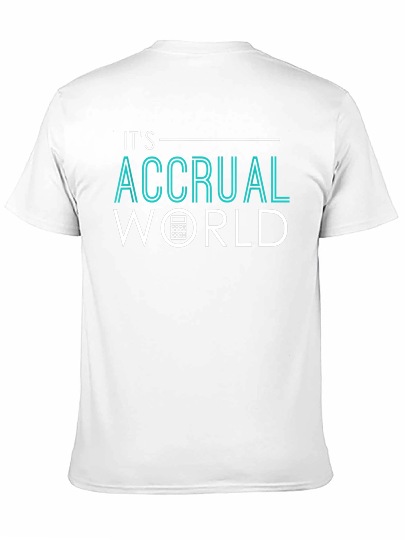 Its Accrual World Accountant T-Shirt