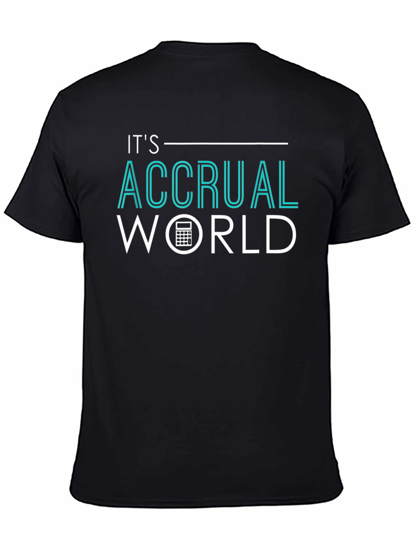 Its Accrual World Accountant T-Shirt