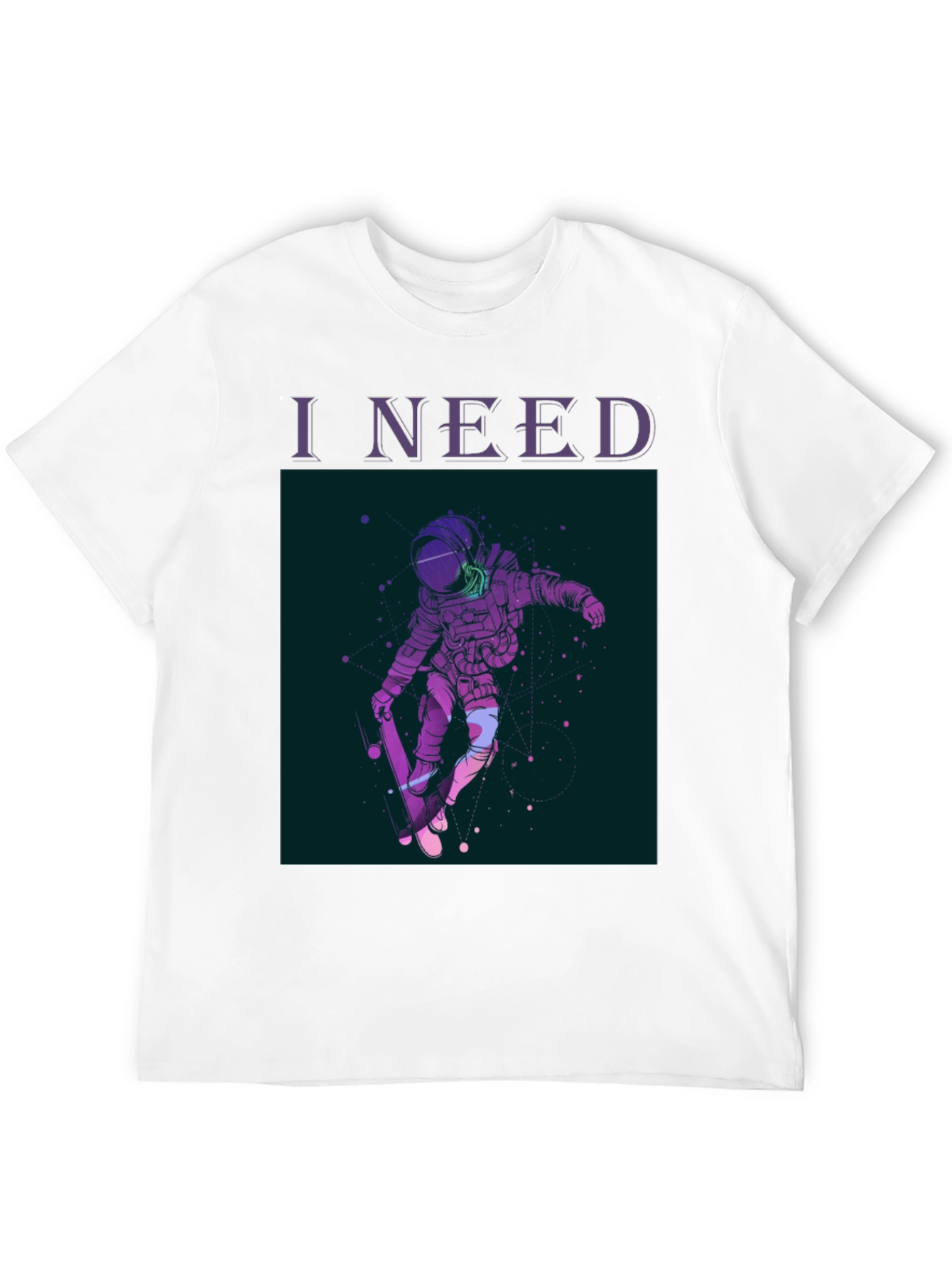 Astronaut Skateboarder T-Shirt