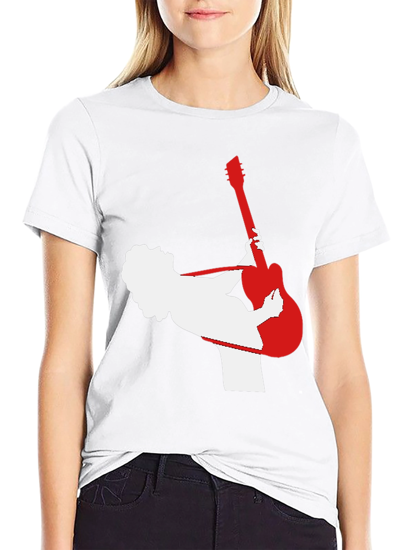 Rock Star Graphic Tee - Black Cotton Shirt