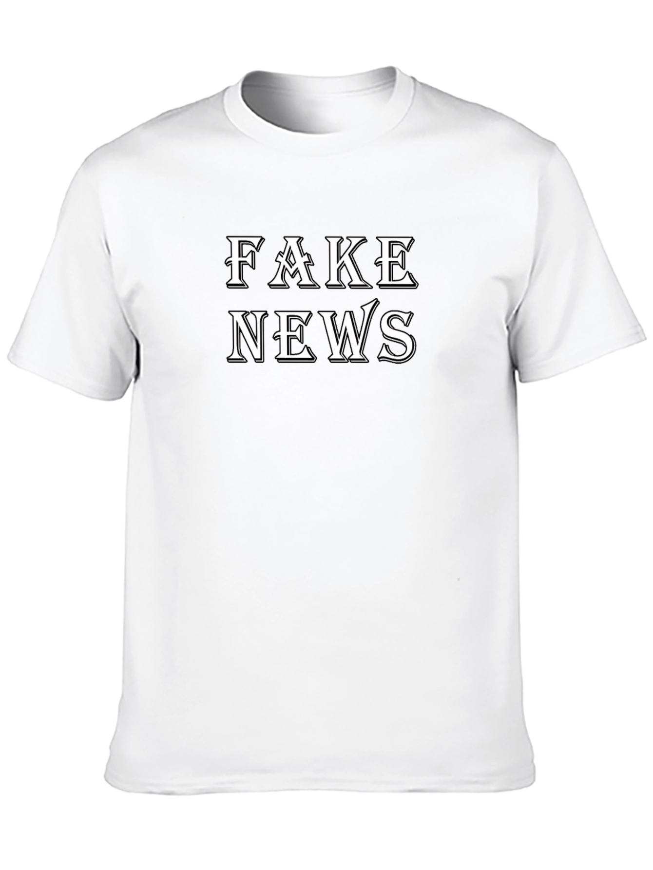 Fake News T-Shirt - Bold Statement Tee