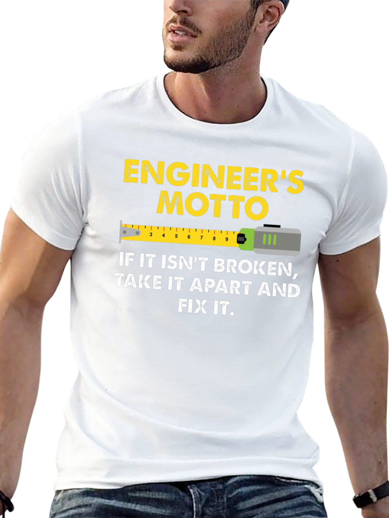Engineers Motto Graphic T-Shirt