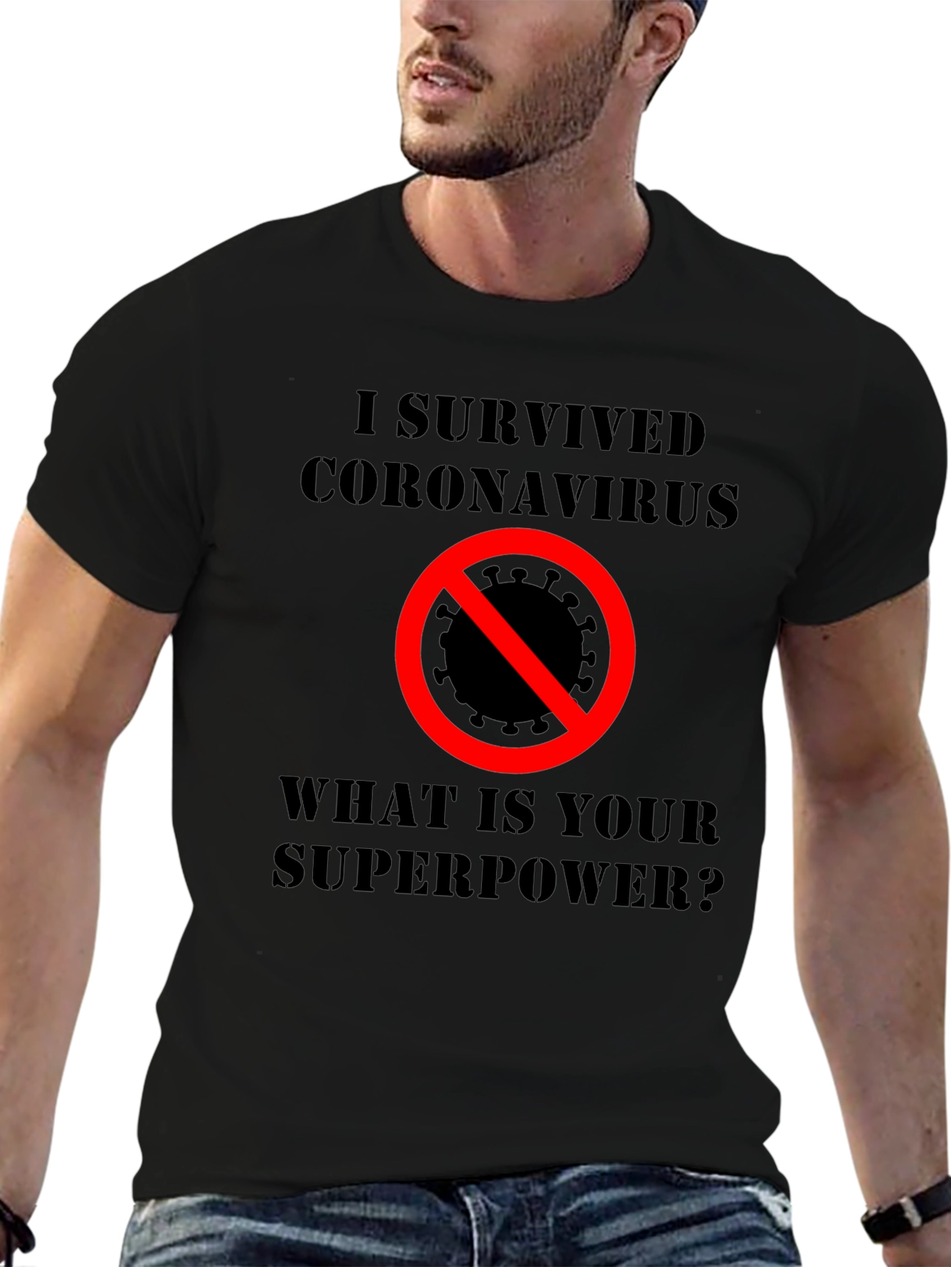 I Survived Coronavirus Superpower T-Shirt
