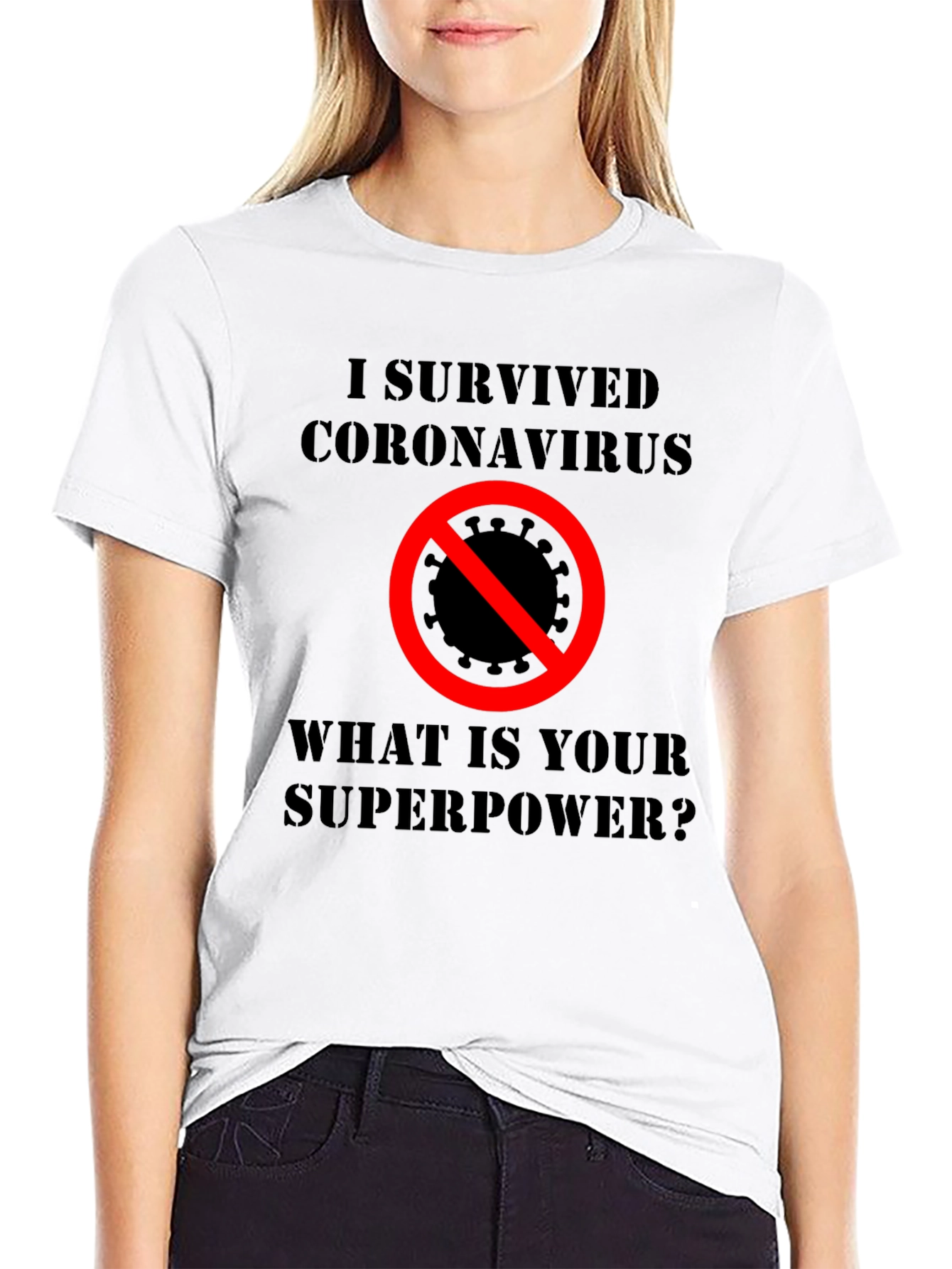 I Survived Coronavirus Superpower T-Shirt
