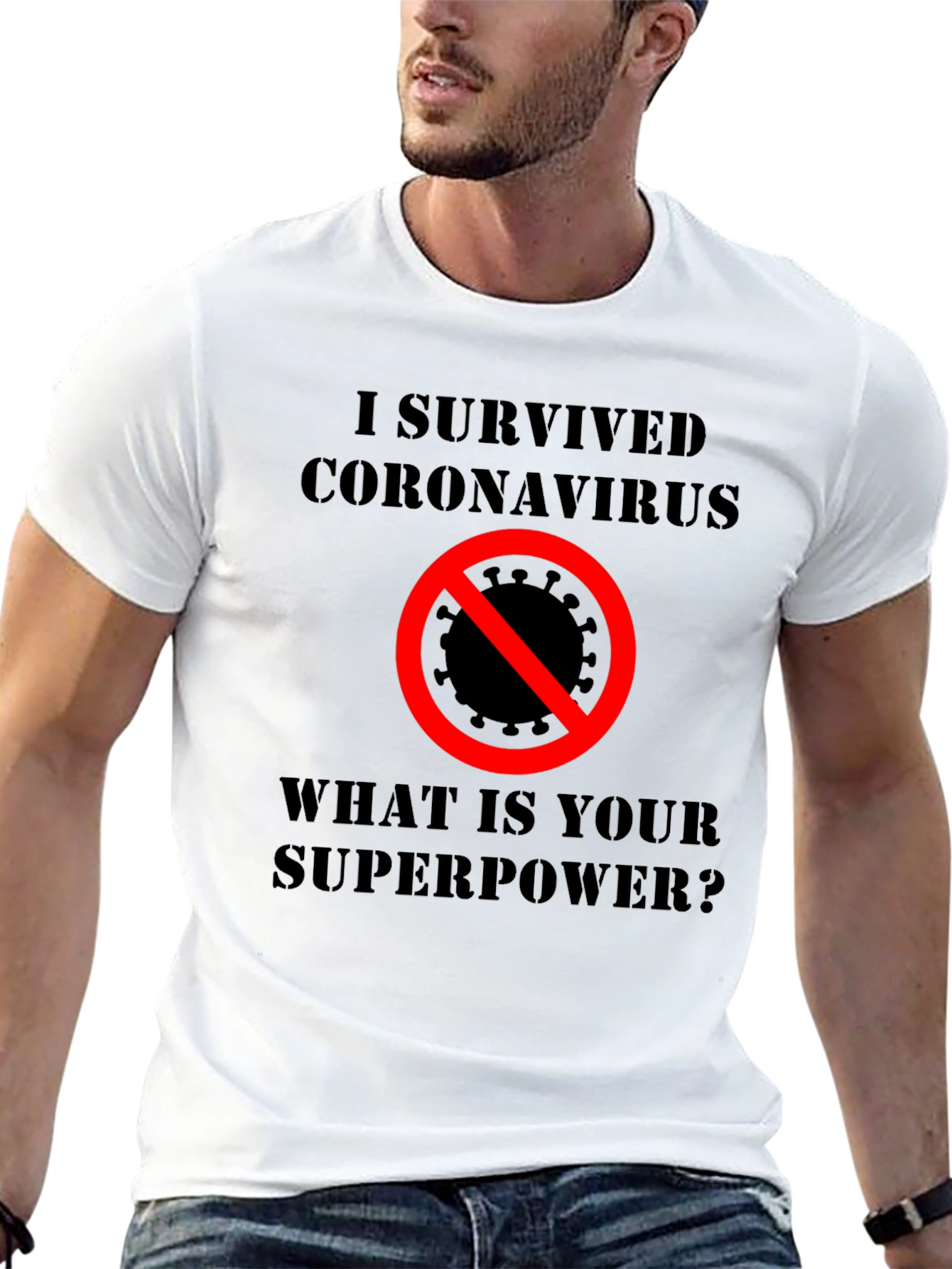 I Survived Coronavirus Superpower T-Shirt