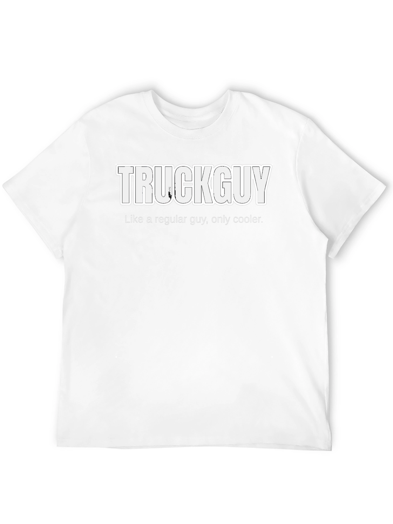 Truckguy Graphic Tee - Cool Trucker Humor