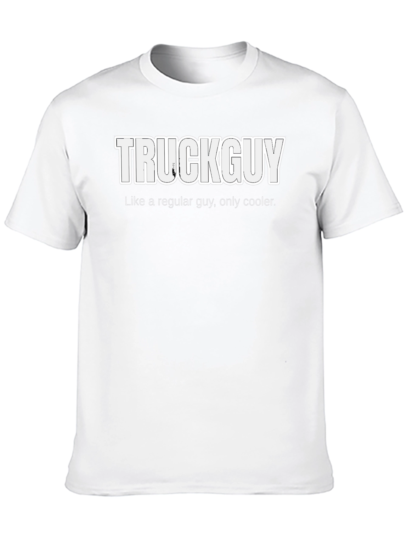 Truckguy Graphic Tee - Cool Trucker Humor