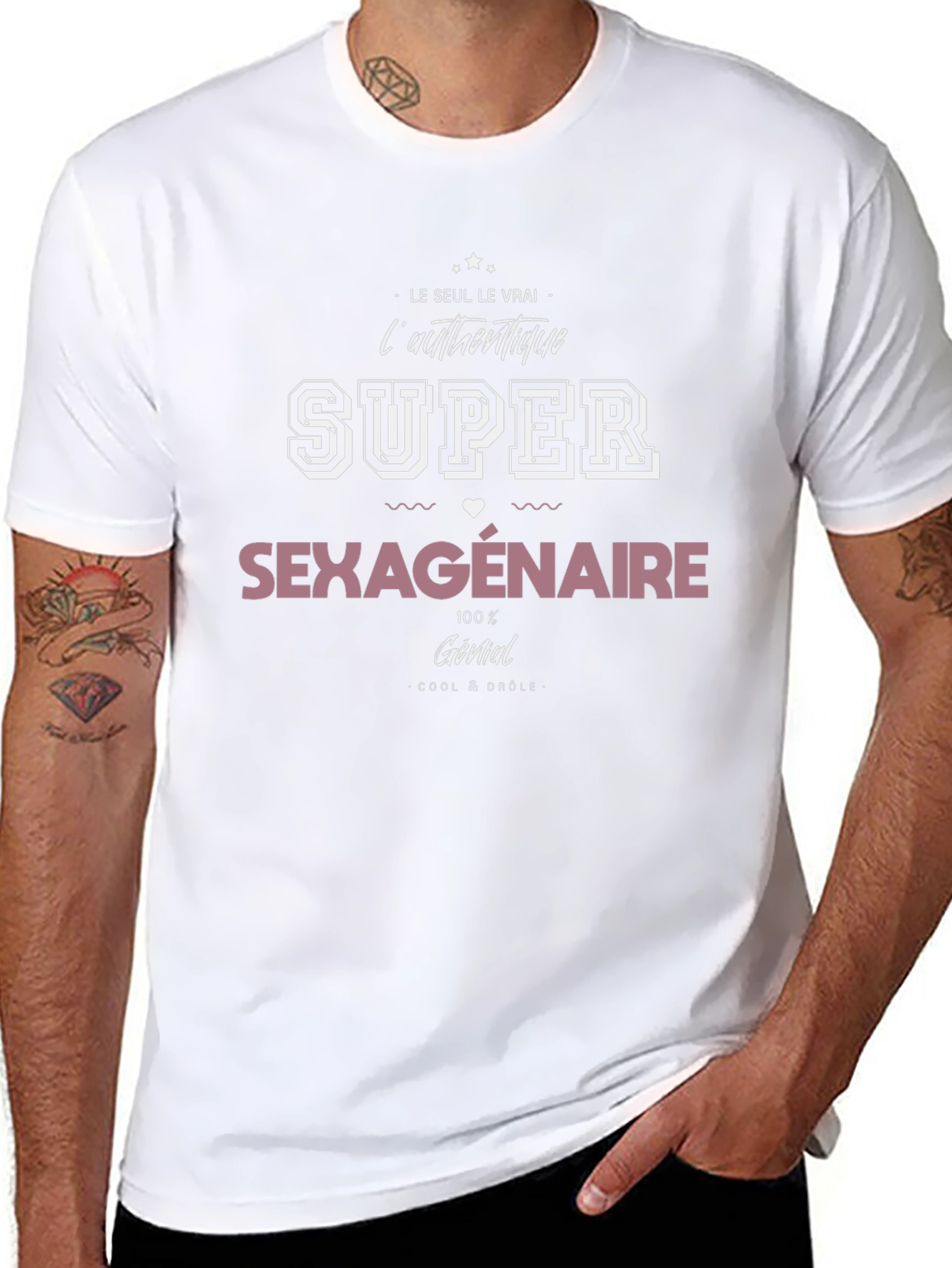 Funny Super Sexagenarian T-Shirt