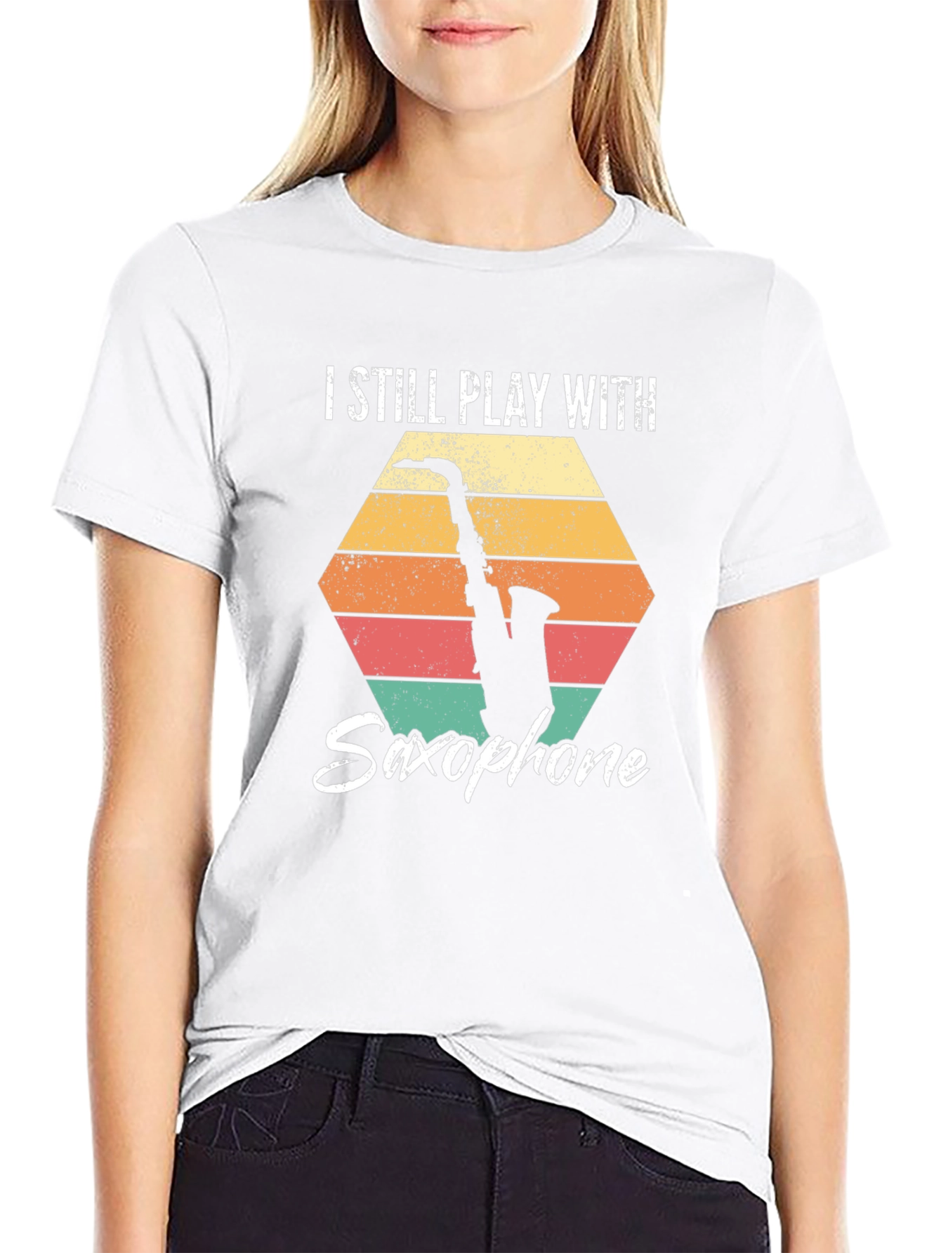 I Still Play With Saxophone Graphic T-Shirt