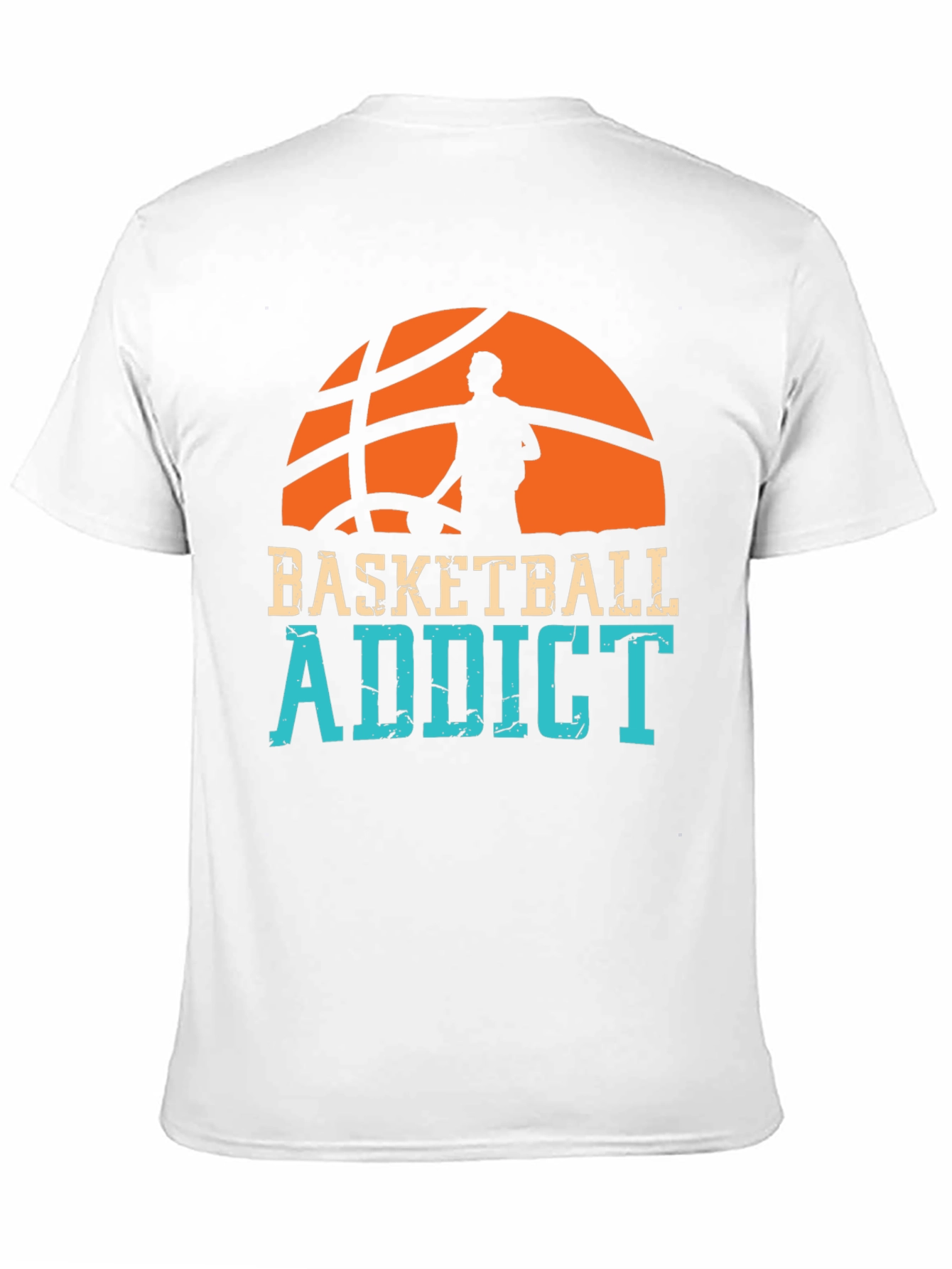 Basketball Addict Graphic T-Shirt