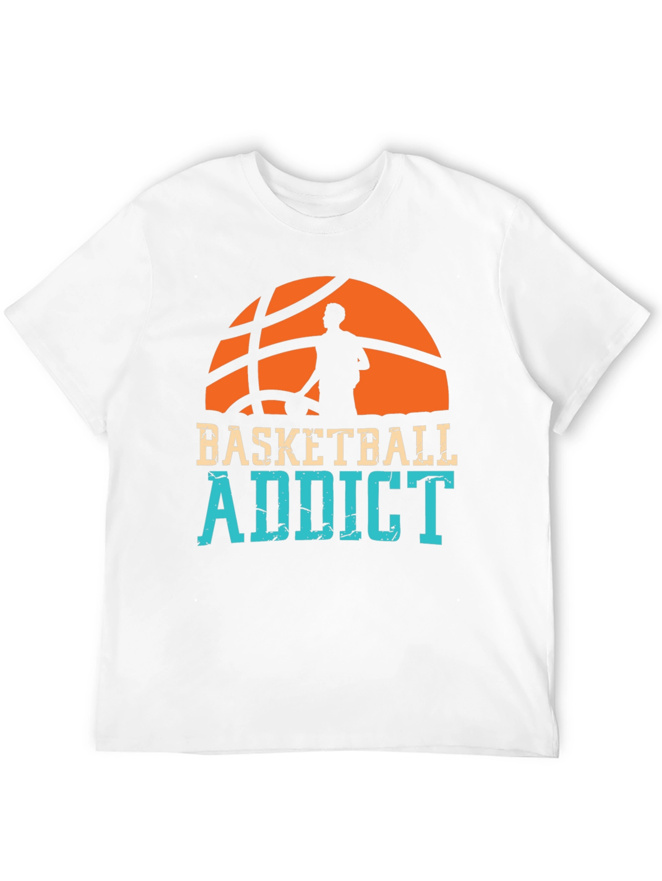 Basketball Addict Graphic T-Shirt