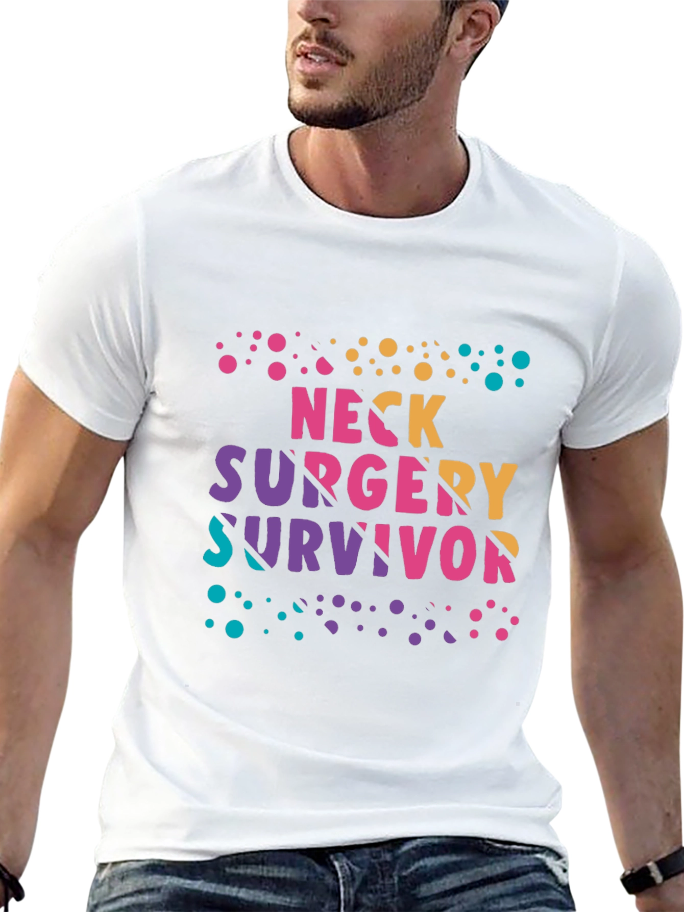 Neck Surgery Survivor Graphic Tee