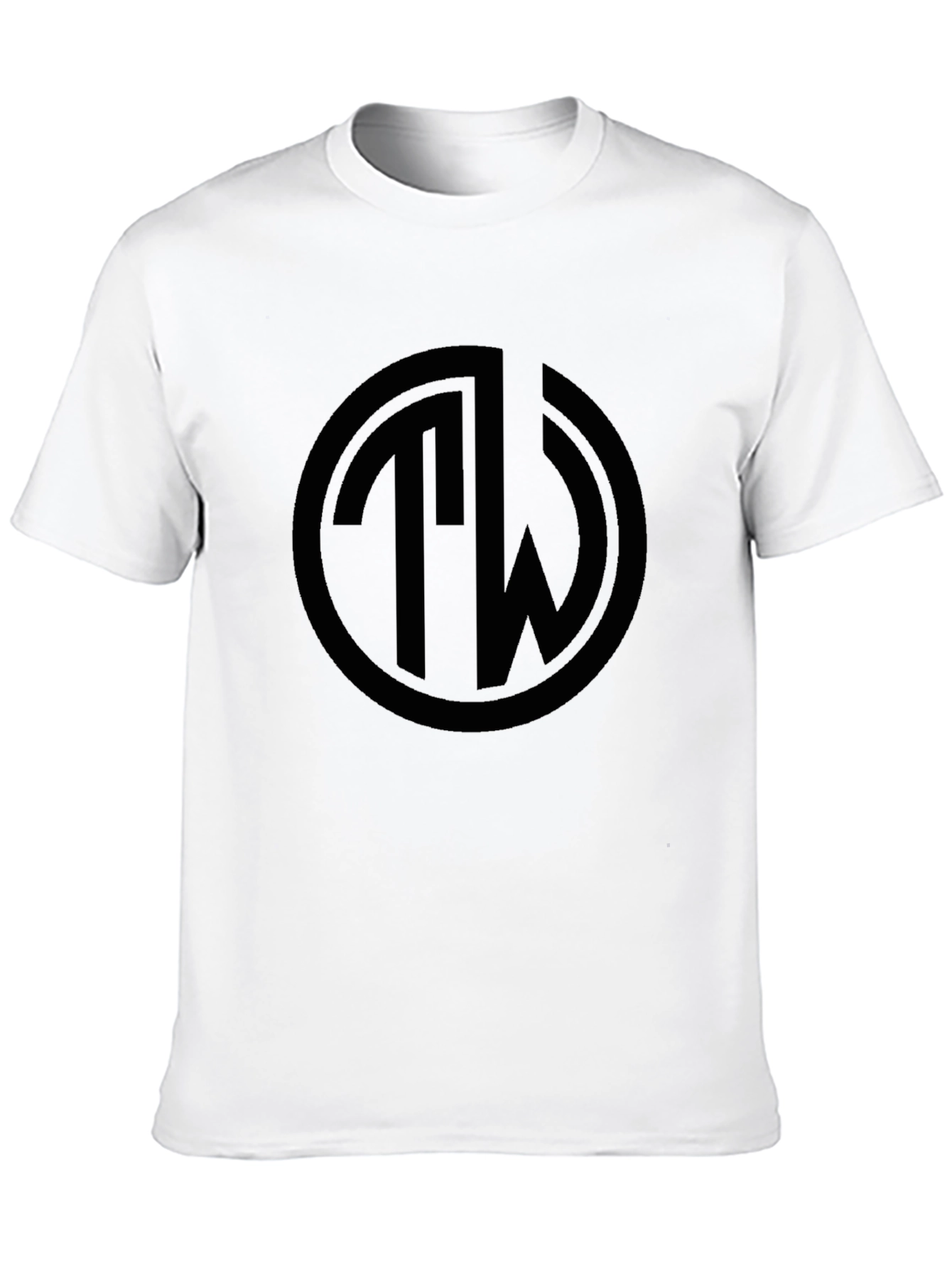 Black TW Logo T-Shirt - Stylish Casual Wear