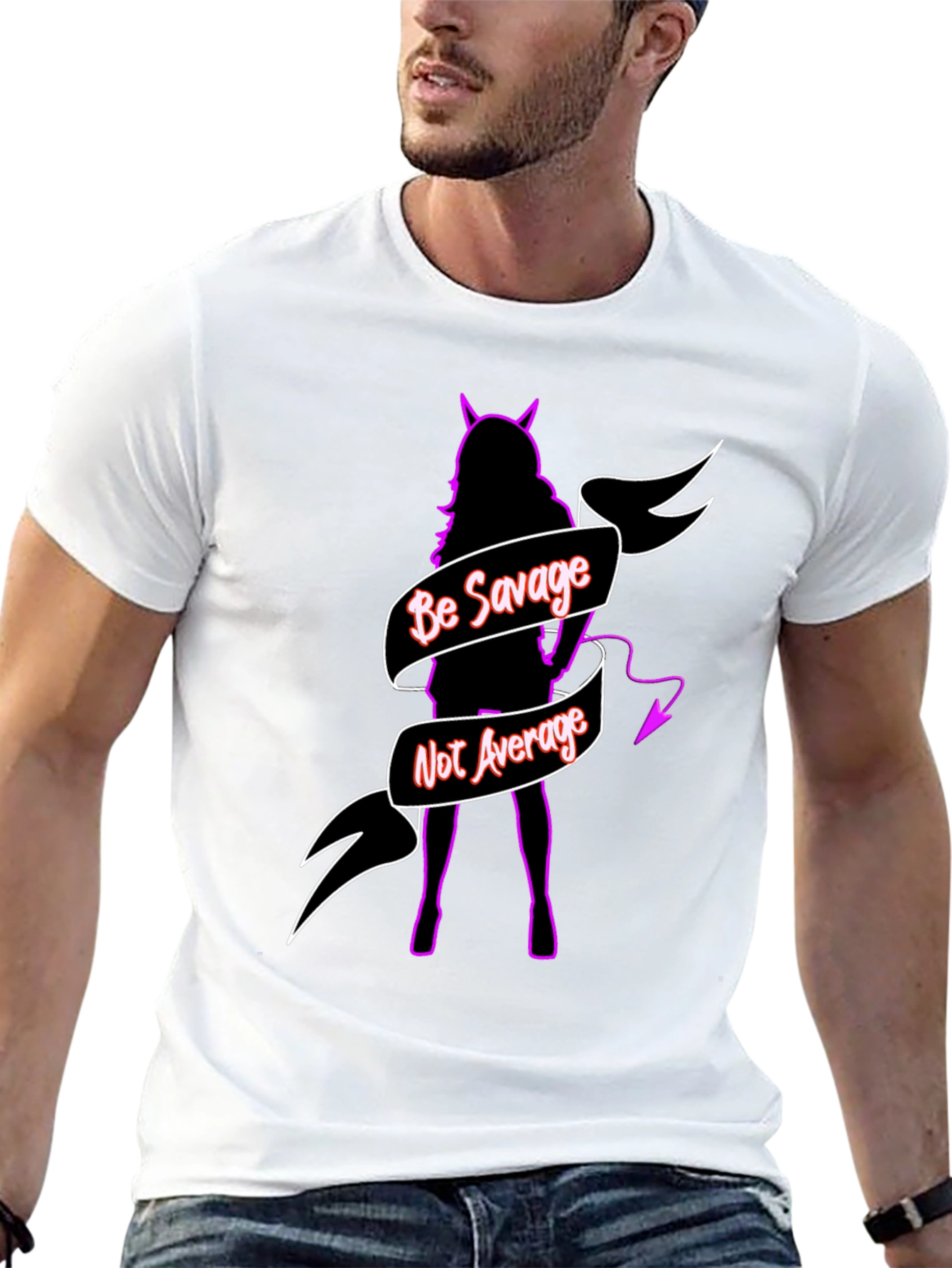 Be Savage Tee - Devilish Design