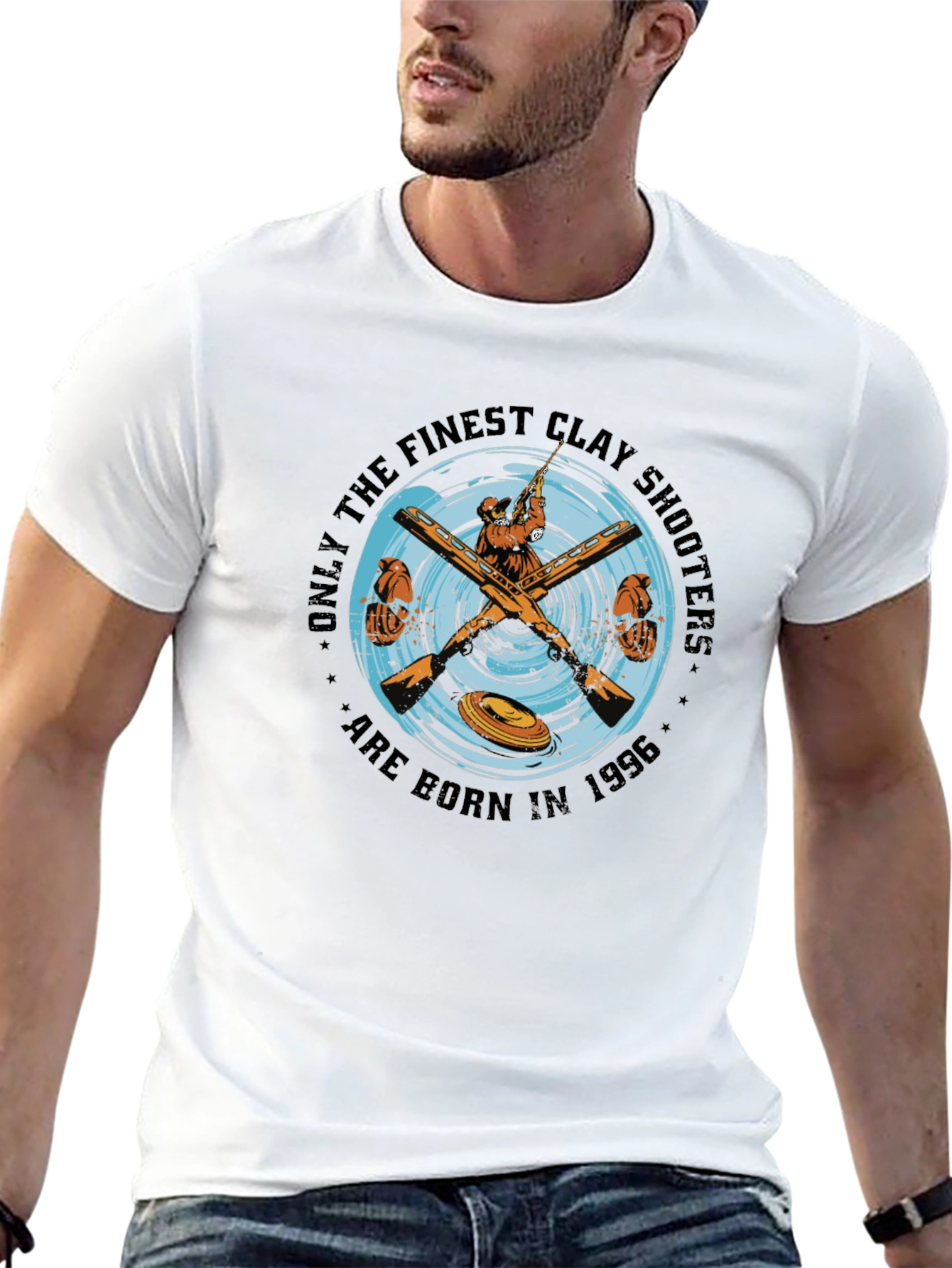 Finest Clay Shooters T-Shirt - Born in 1996