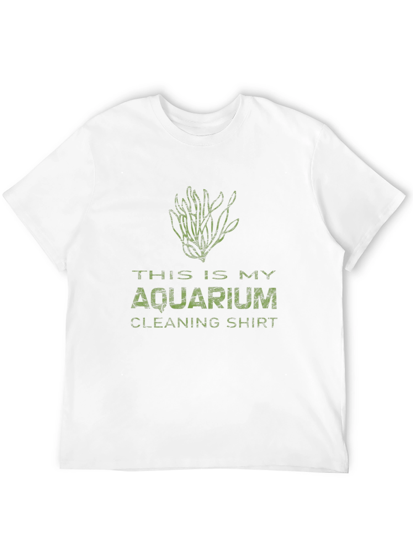 Aquarium Cleaning Shirt - Novelty Graphic Tee