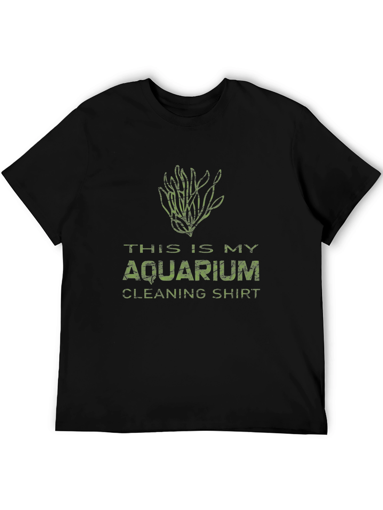 Aquarium Cleaning Shirt - Novelty Graphic Tee