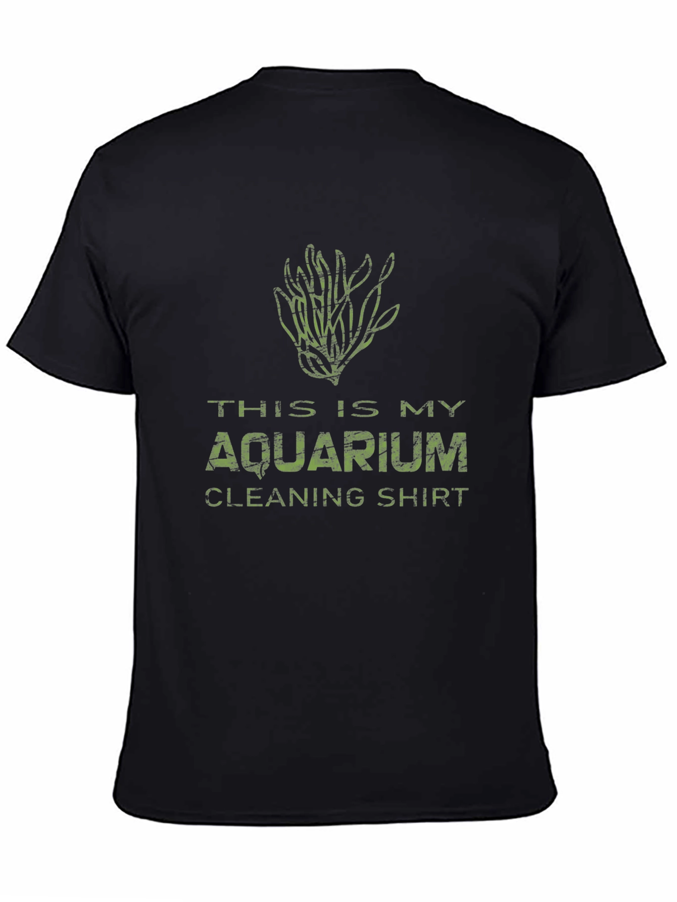 Aquarium Cleaning Shirt - Novelty Graphic Tee