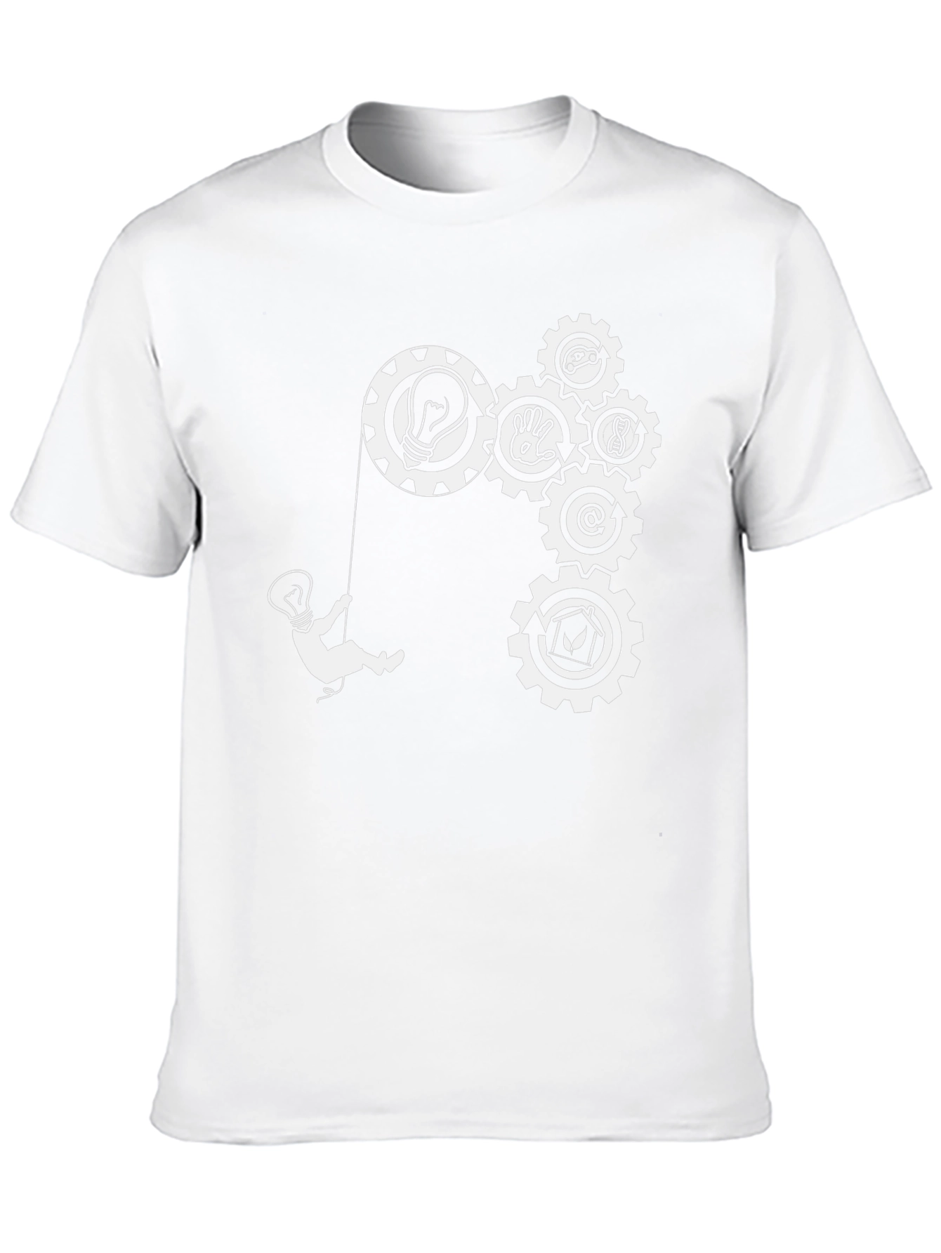 Gear Up Your Style: Black Graphic Tee