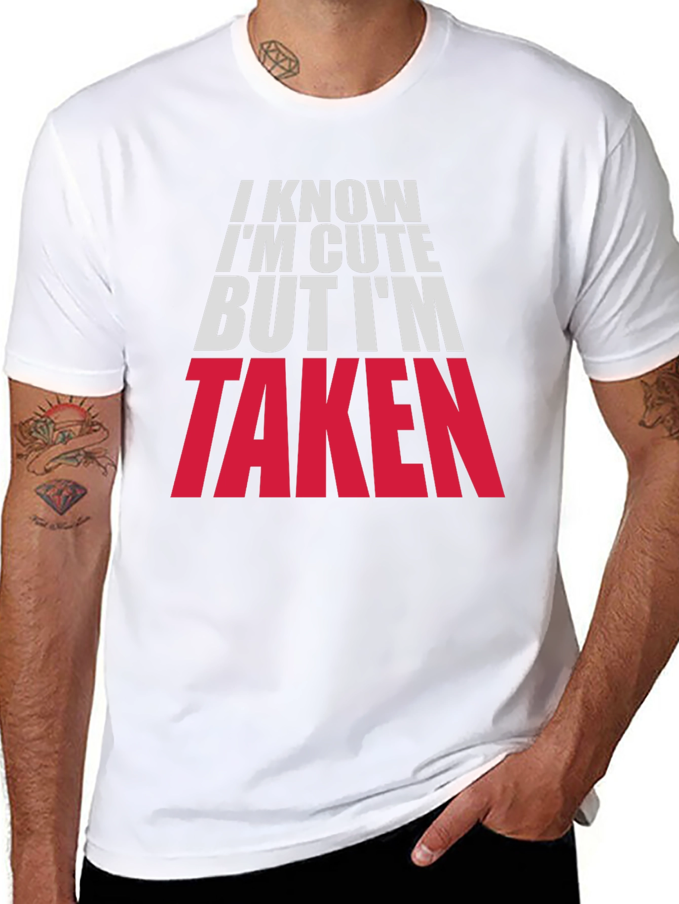 Im Cute But Taken Graphic Tee