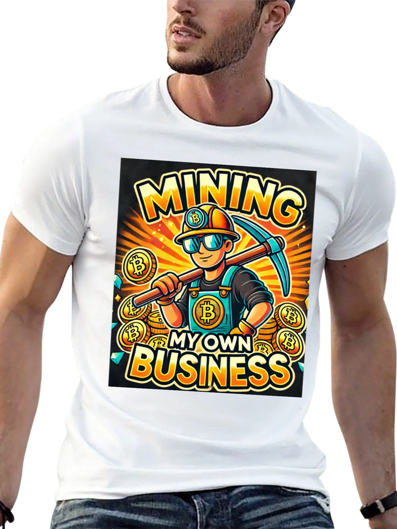 Bitcoin Miner T-Shirt - Crypto Business