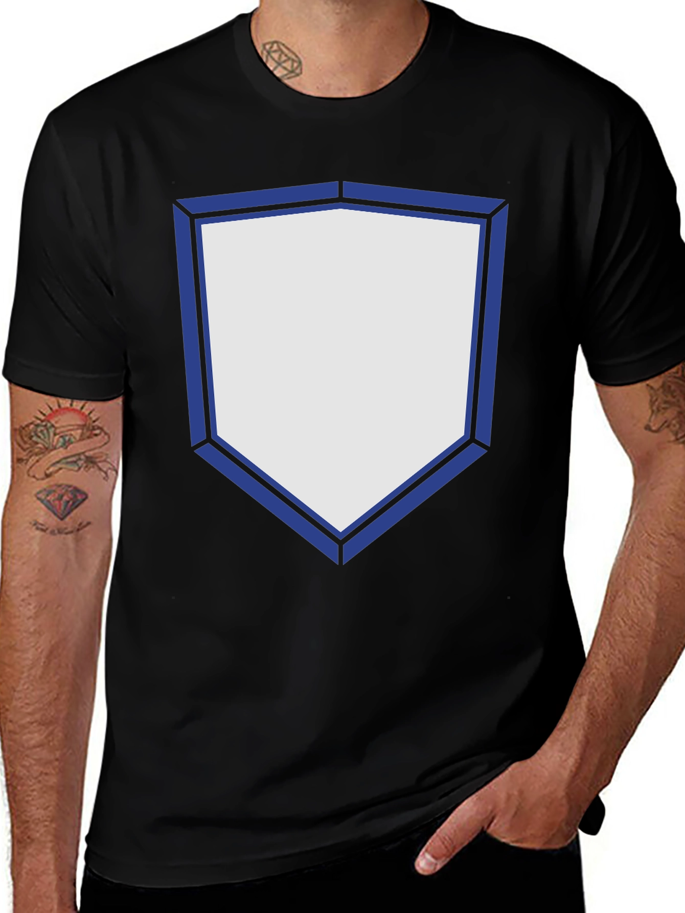 Shield Graphic Tee - Bold Style Comfortable Fit