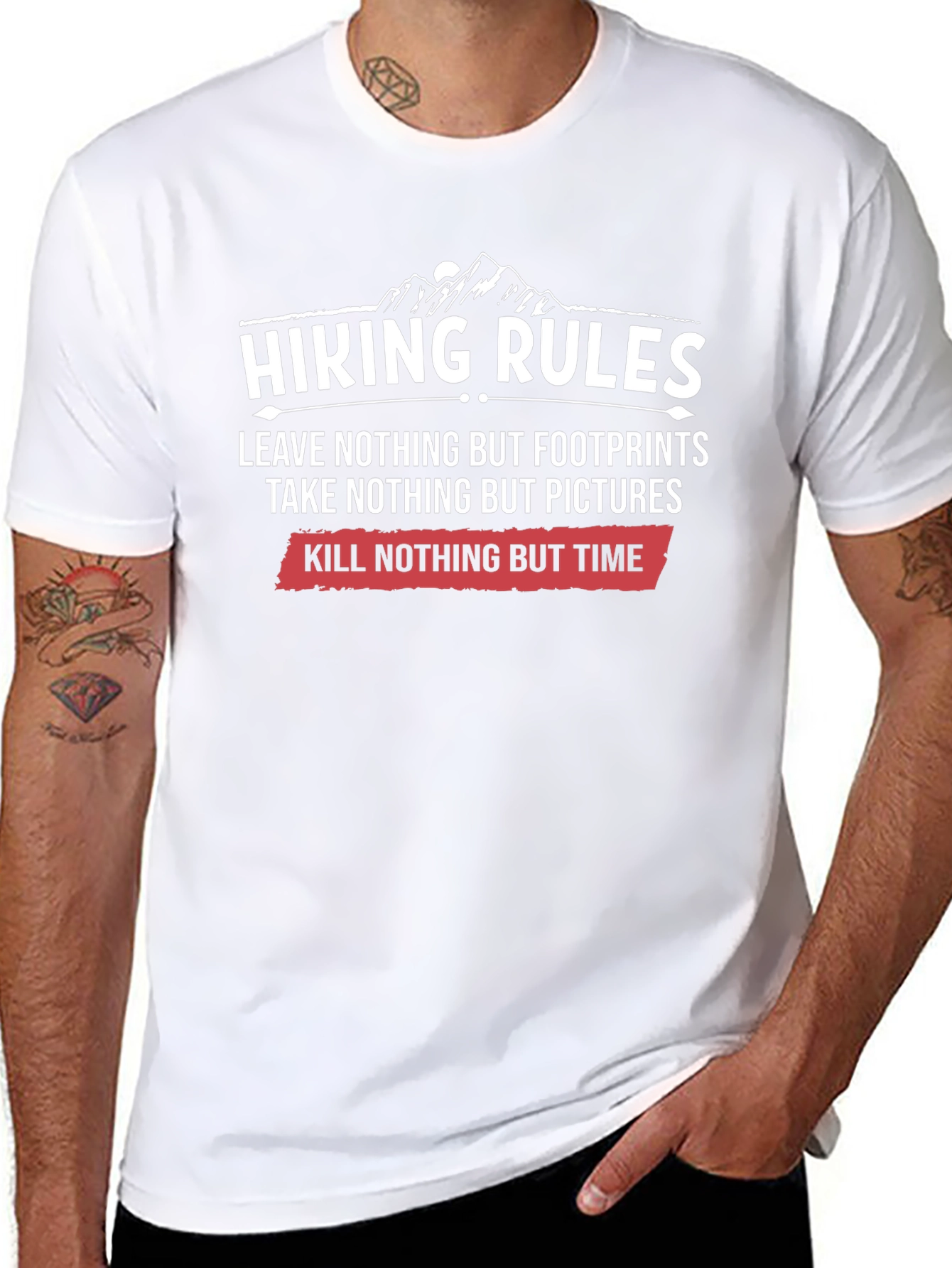 Hiking Rules Graphic T-Shirt