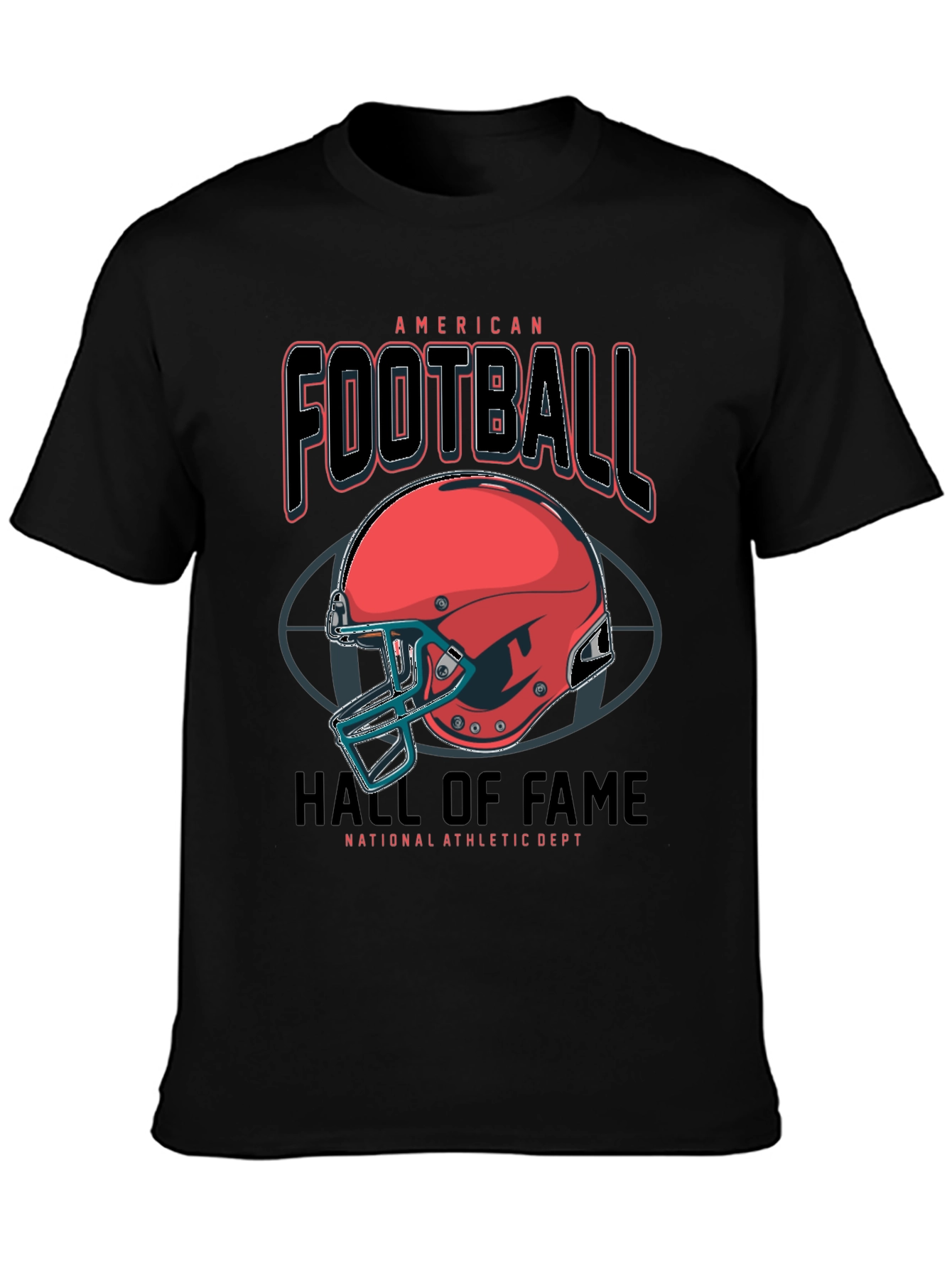 American Football Hall of Fame Graphic T-Shirt